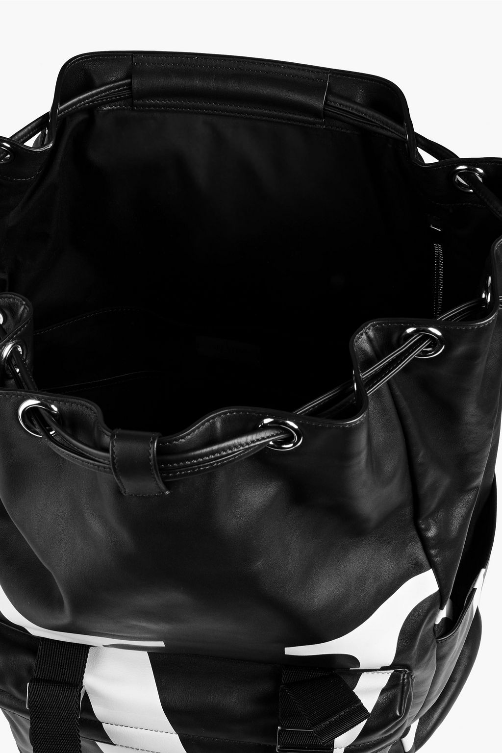 VALENTINO GARAVANI Printed leather backpack