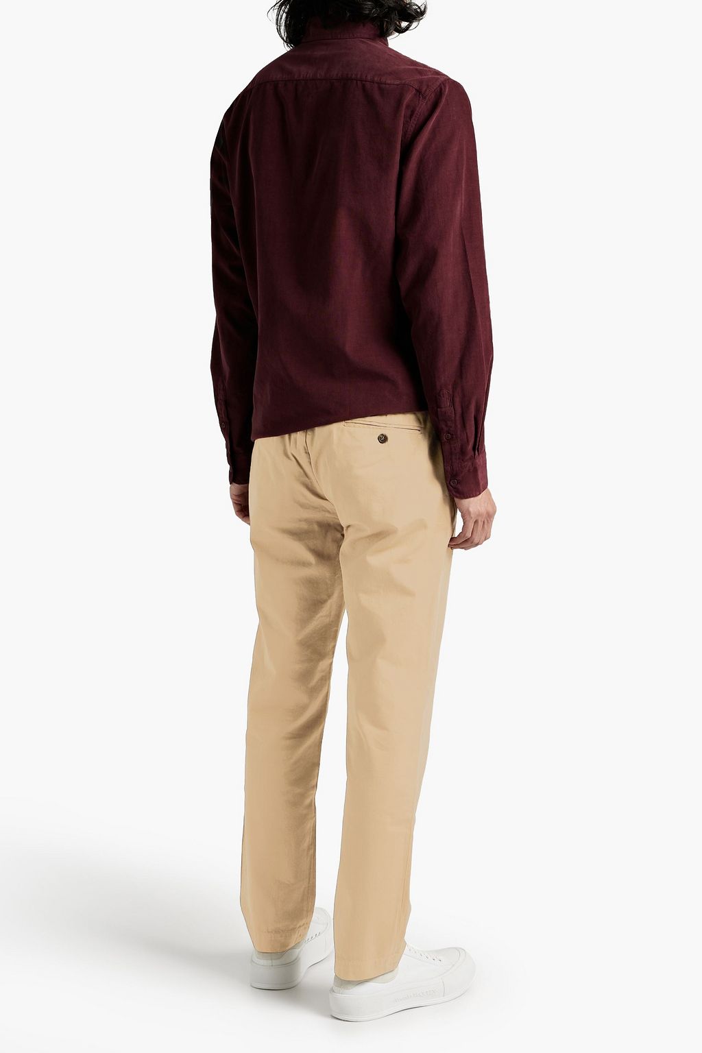 SUNSPEL Cotton-twill chinos
