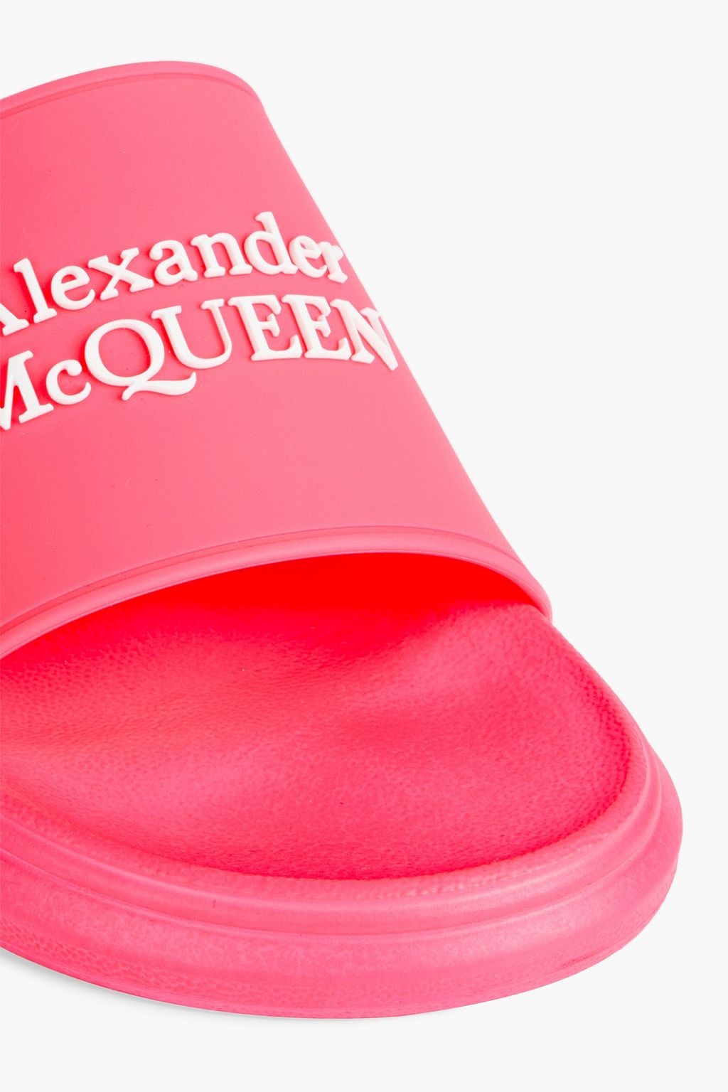 MCQUEEN Appliquéd rubber slides