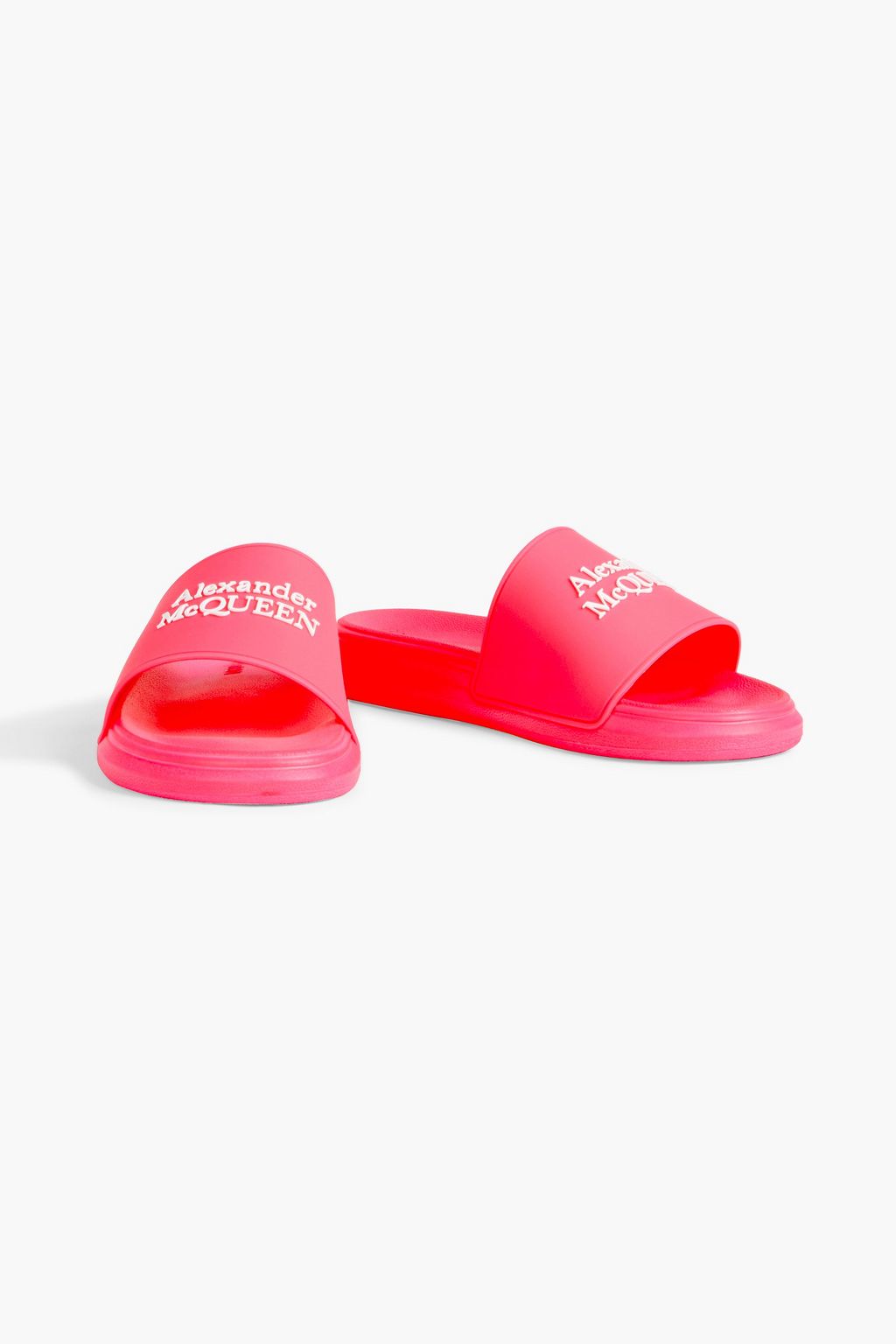 MCQUEEN Appliquéd rubber slides