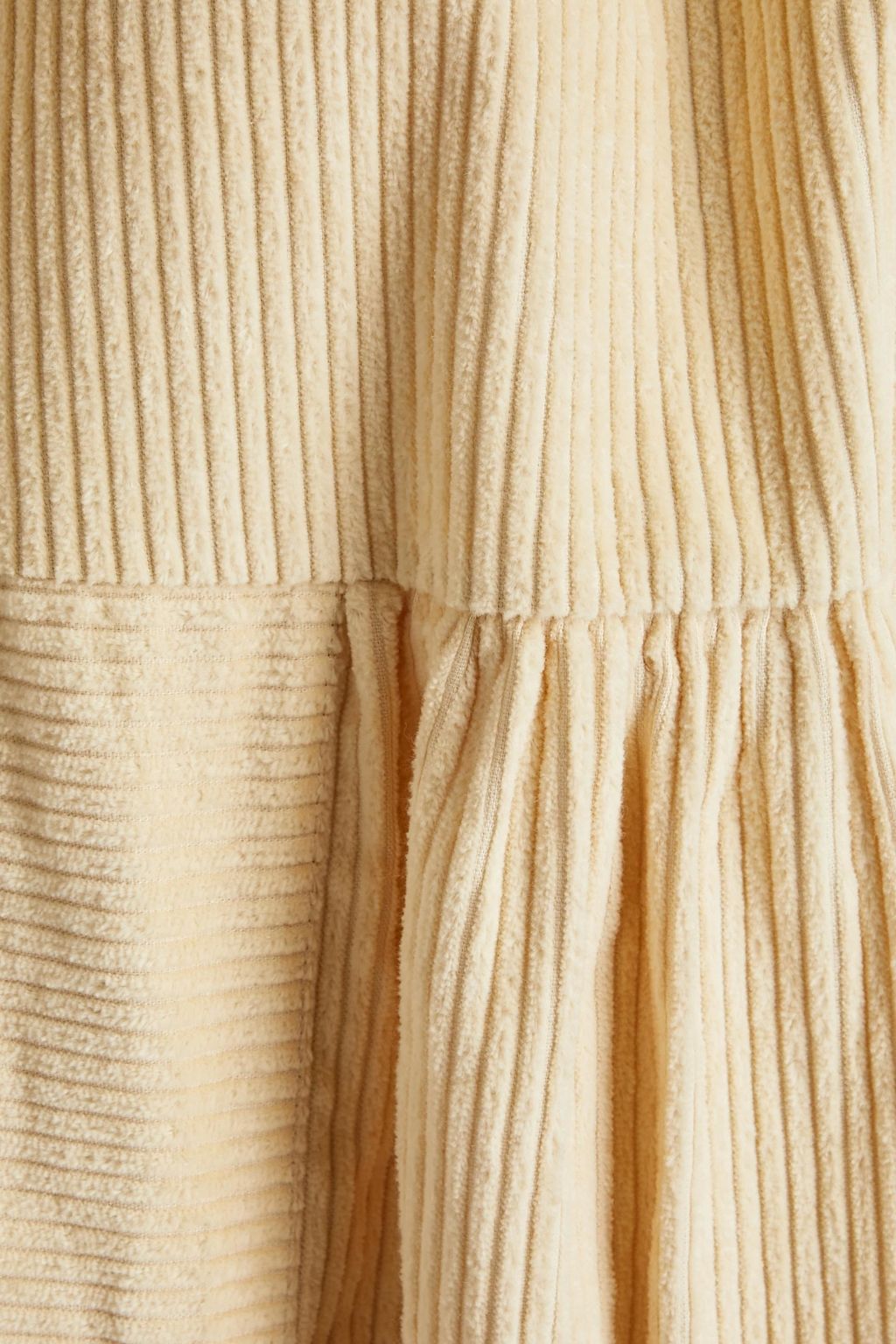 BYTIMO Gathered cottoncorduroy midi dress THE