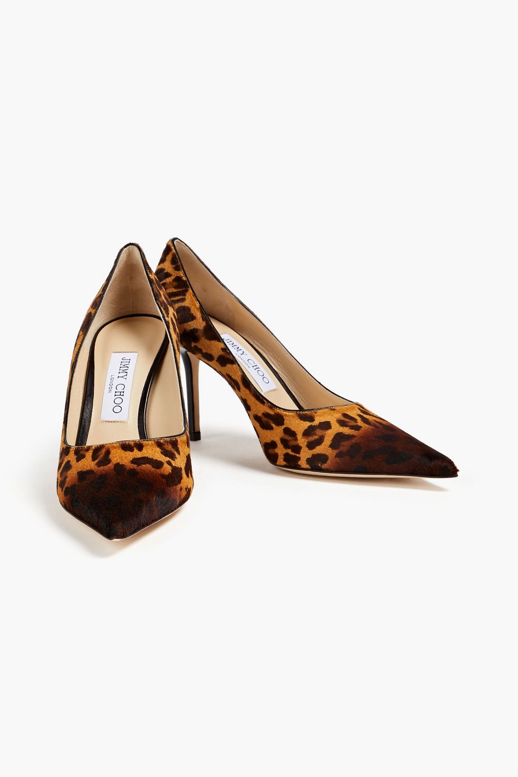 JIMMY CHOO Love 85 Pumps aus Kalbshaar mit Leopardenprint