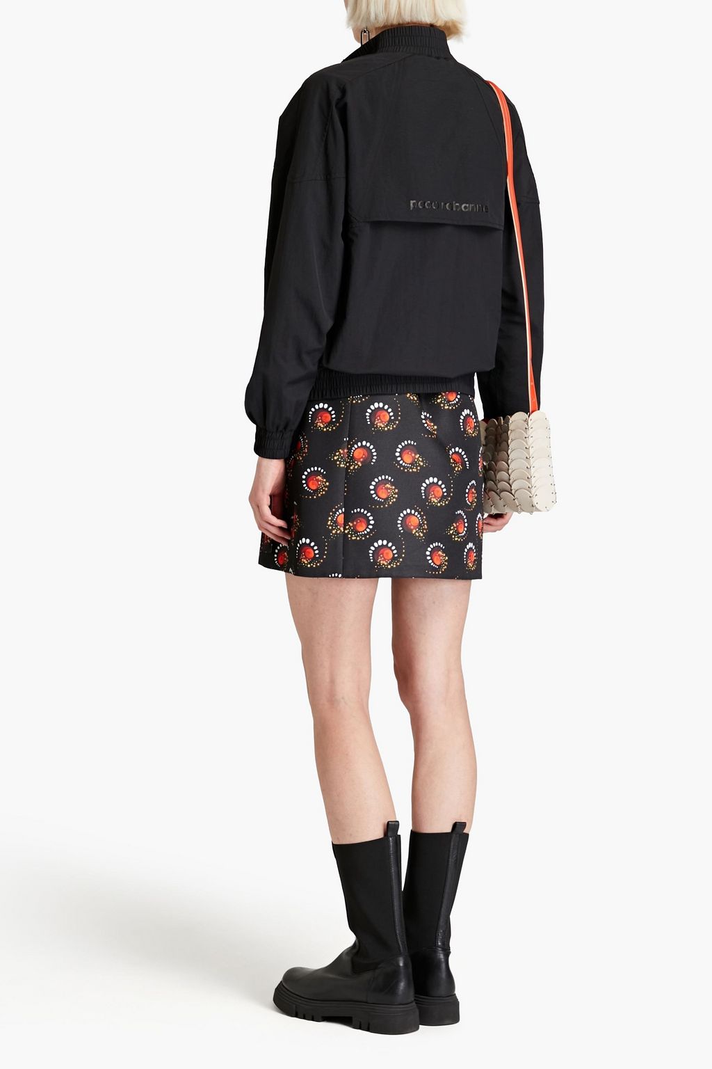 RABANNE Printed shell jacket