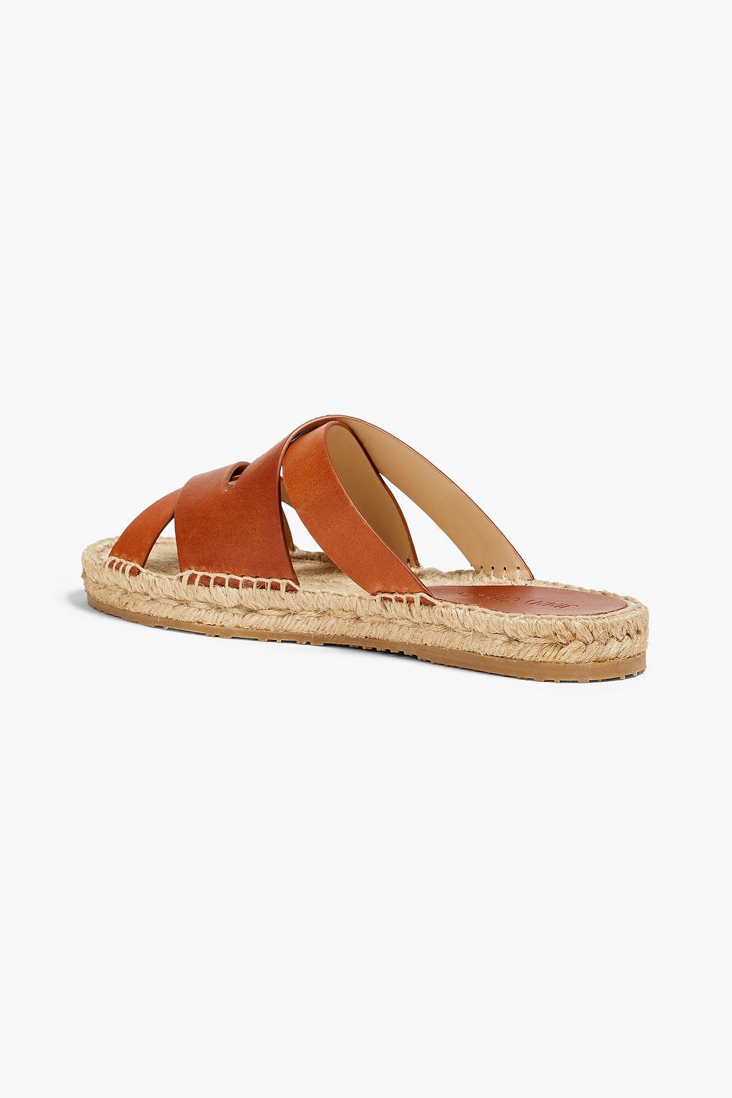 JIMMY CHOO Prisma Espadrille-Pantoletten aus Leder