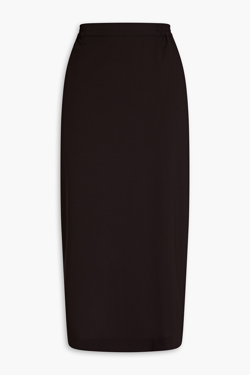 Eskandar Wool-blend midi skirt