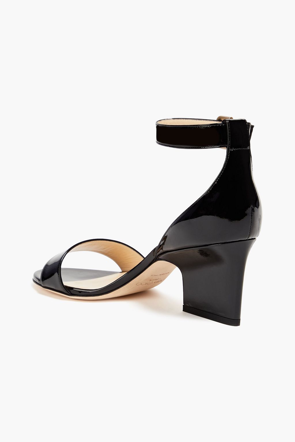 JIMMY CHOO Edina 65 patent-leather sandals