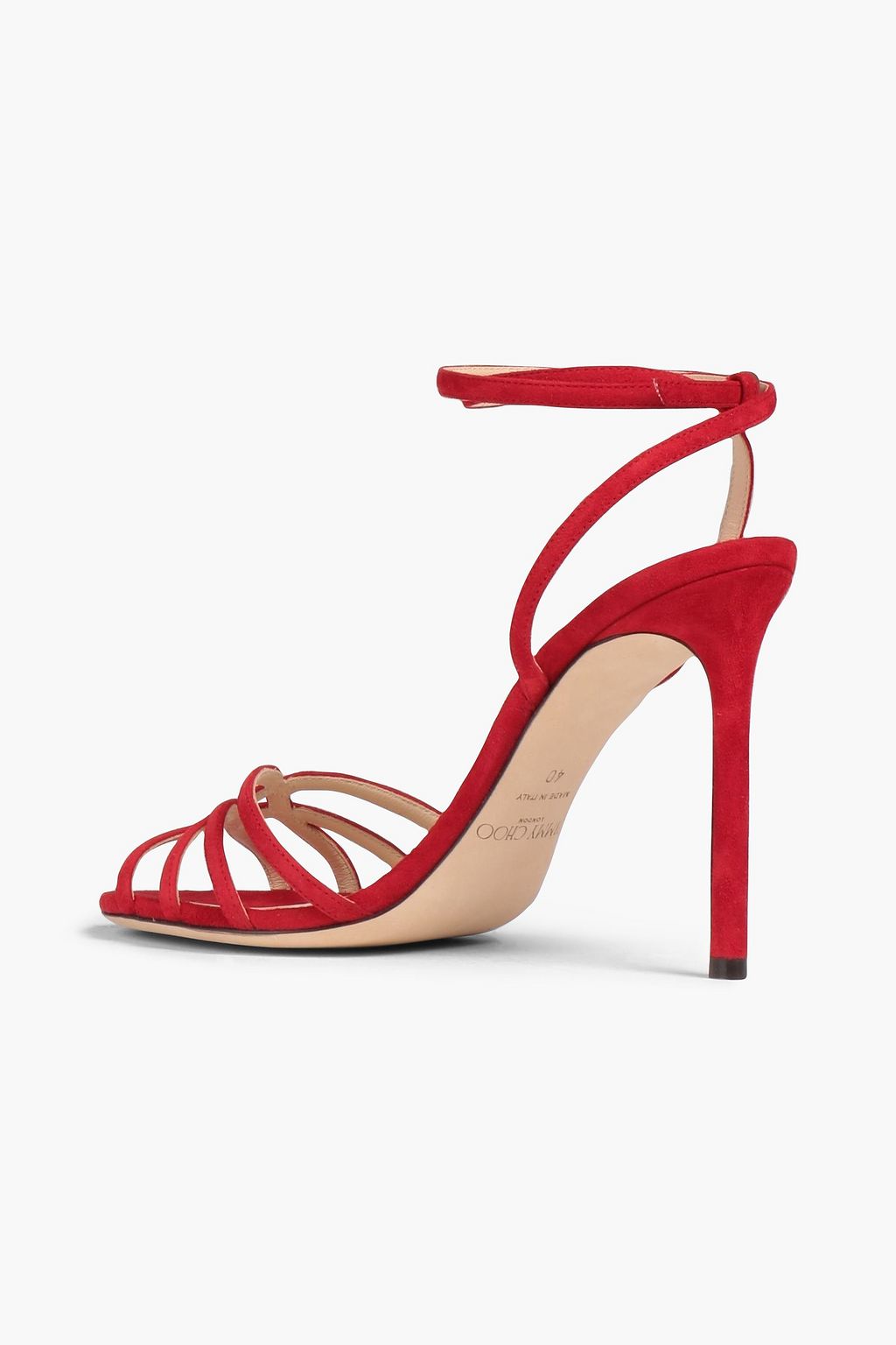 JIMMY CHOO Mimi 100 suede sandals