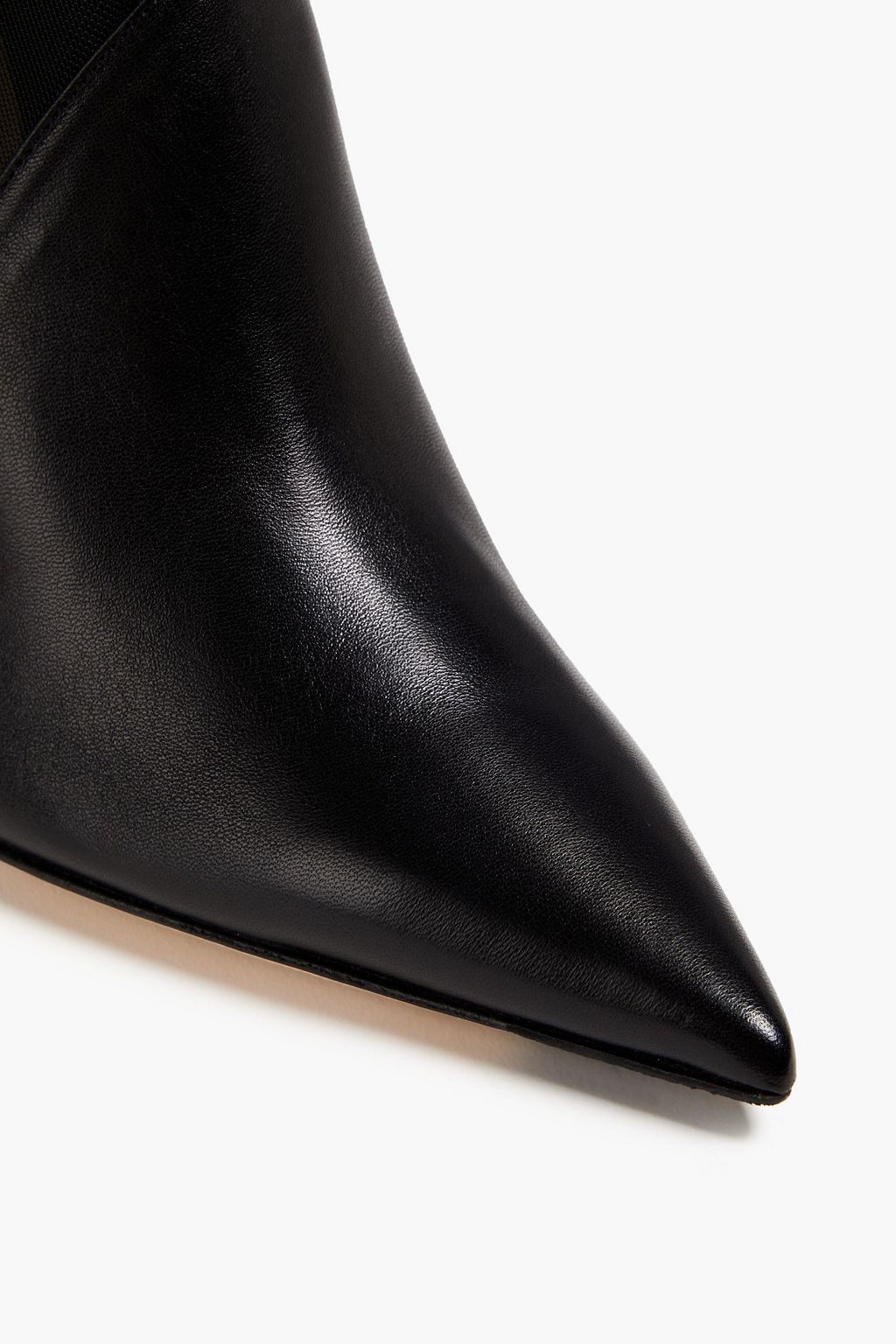 JIMMY CHOO Sioux 100 mesh-paneled leather ankle boots