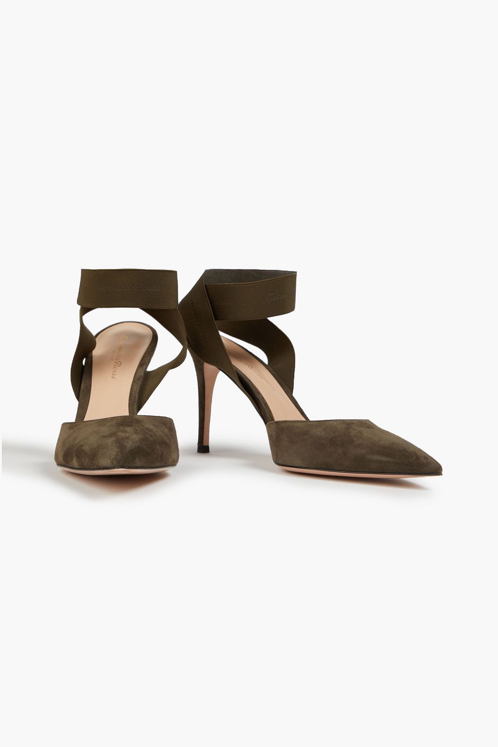 GIANVITO ROSSI Suede pumps