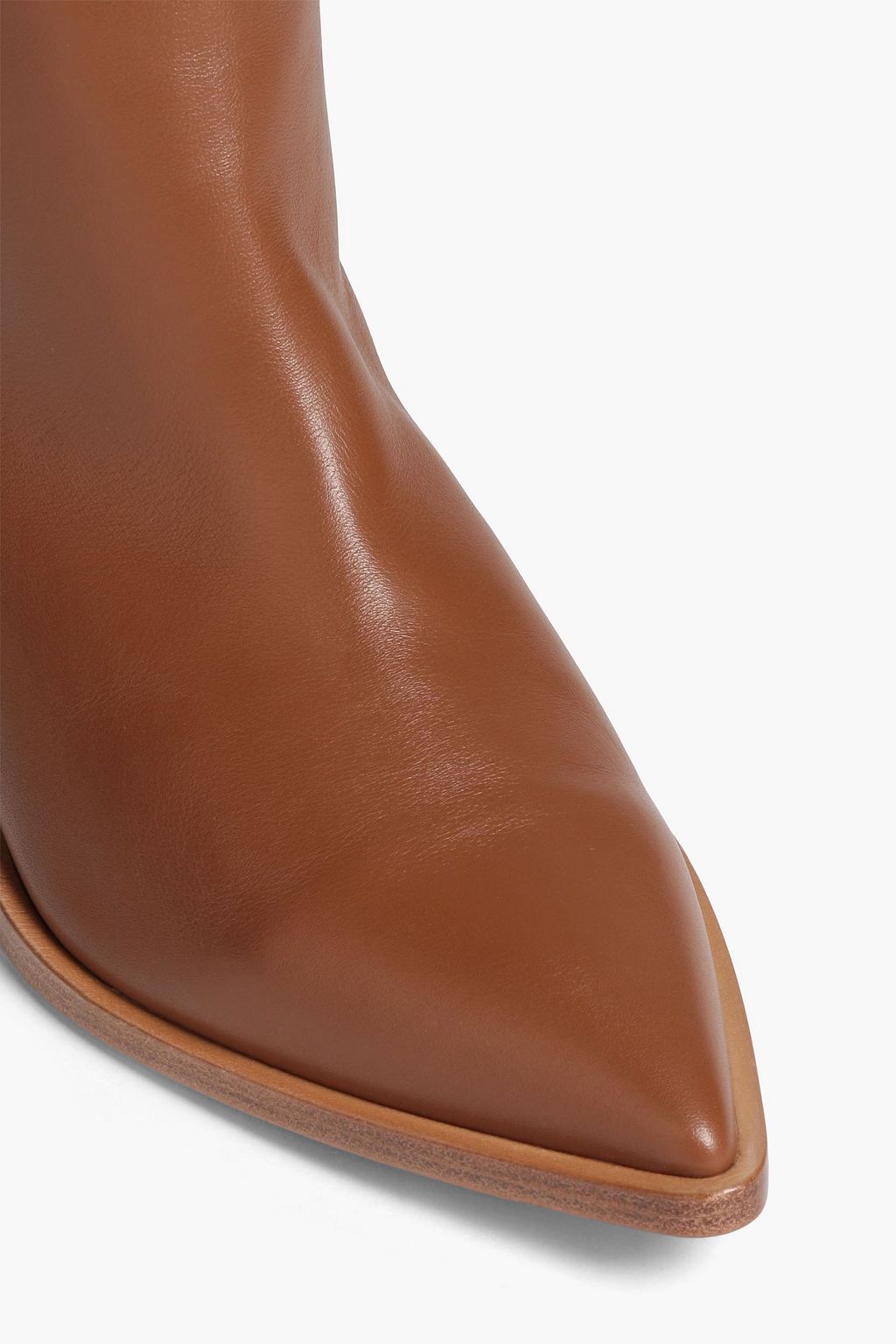 GIANVITO ROSSI Leather thigh boots