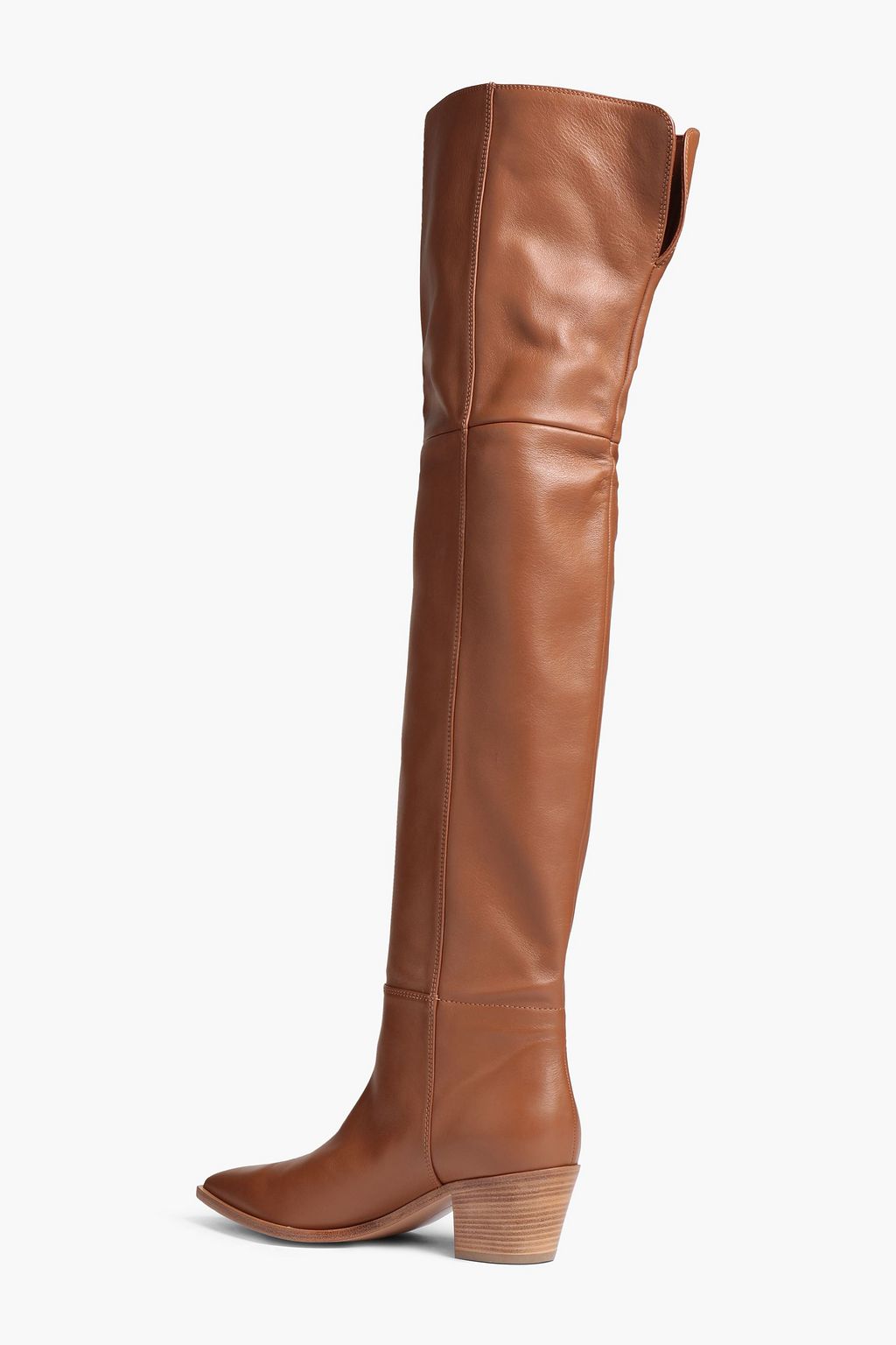 GIANVITO ROSSI Leather thigh boots