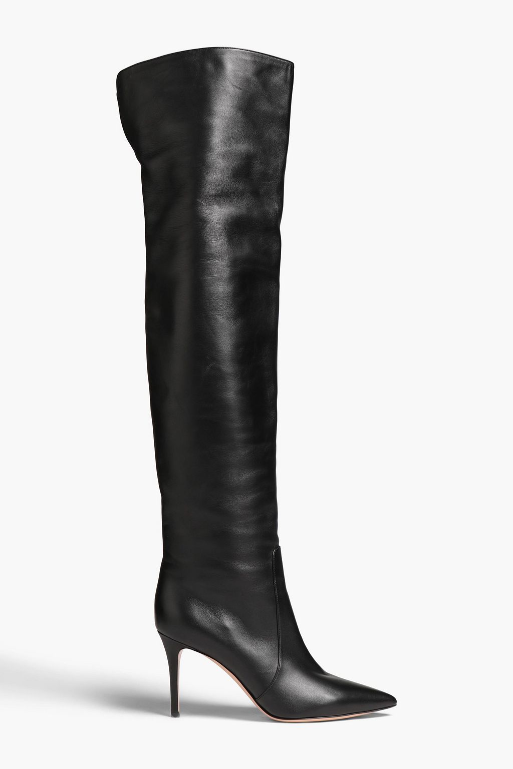 GIANVITO ROSSI Leather thigh boots | THE OUTNET