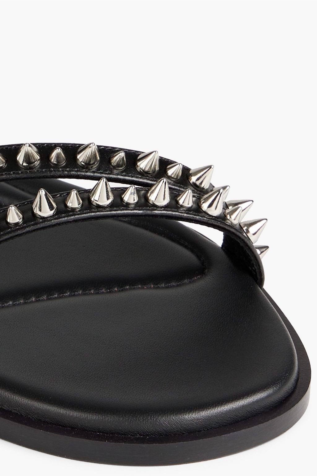 MCQUEEN Spiked leather sandals