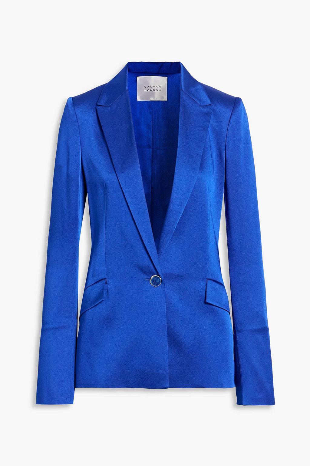 dubbele mooi strand GALVAN LONDON Satin-crepe blazer | Sale up to 70% off | THE OUTNET