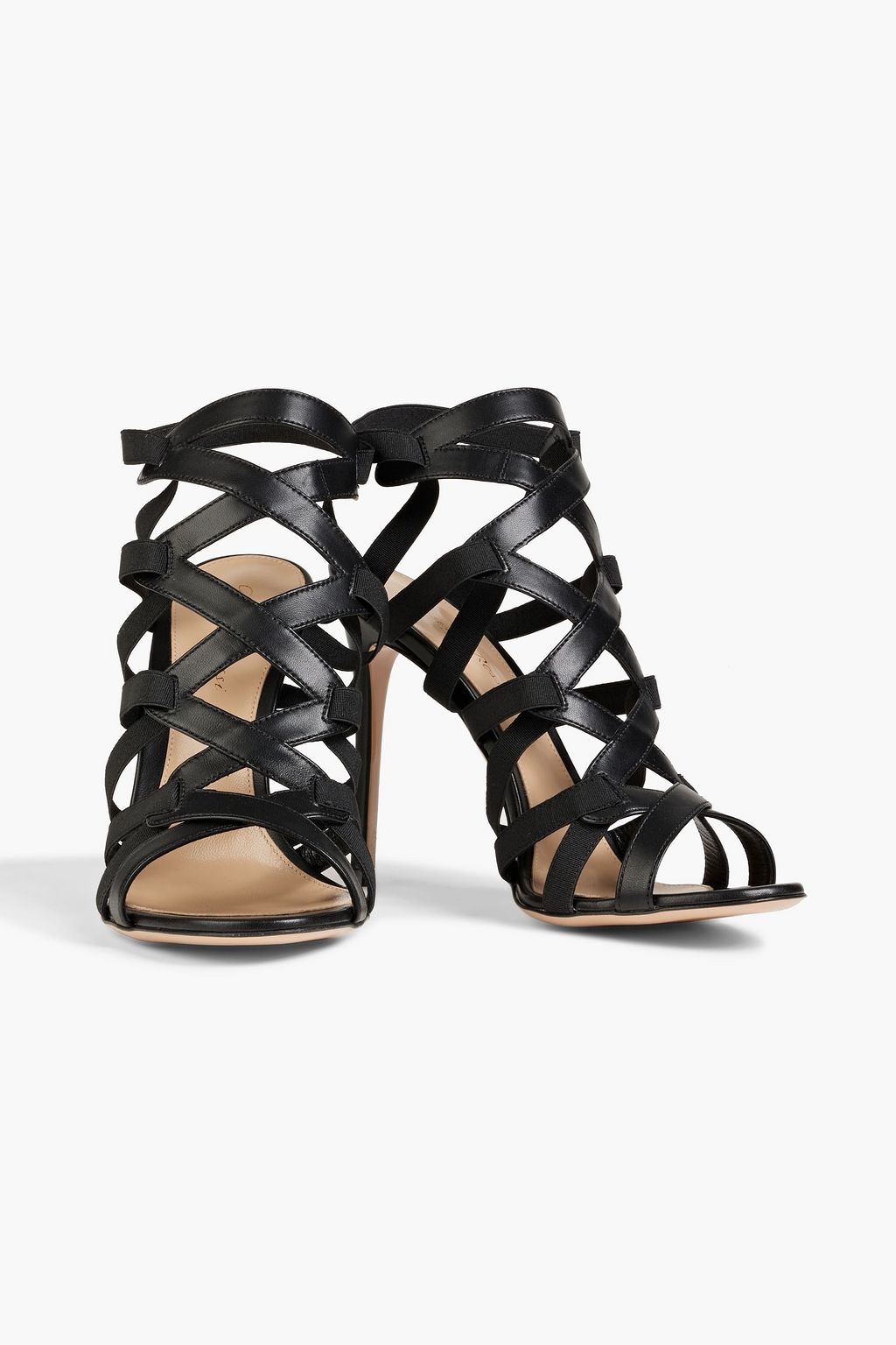 GIANVITO ROSSI Rachel leather sandals