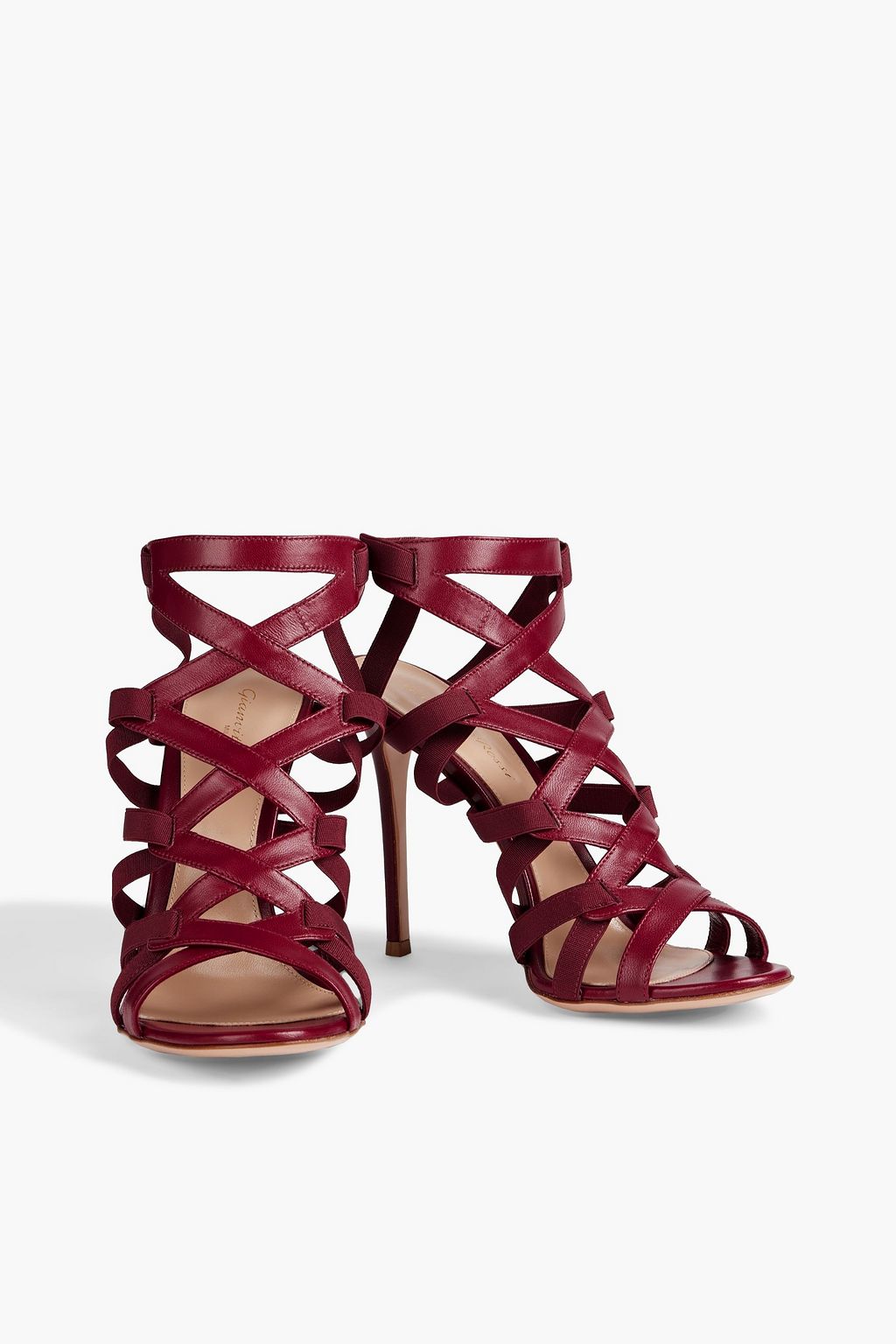 GIANVITO ROSSI Rachel leather sandals
