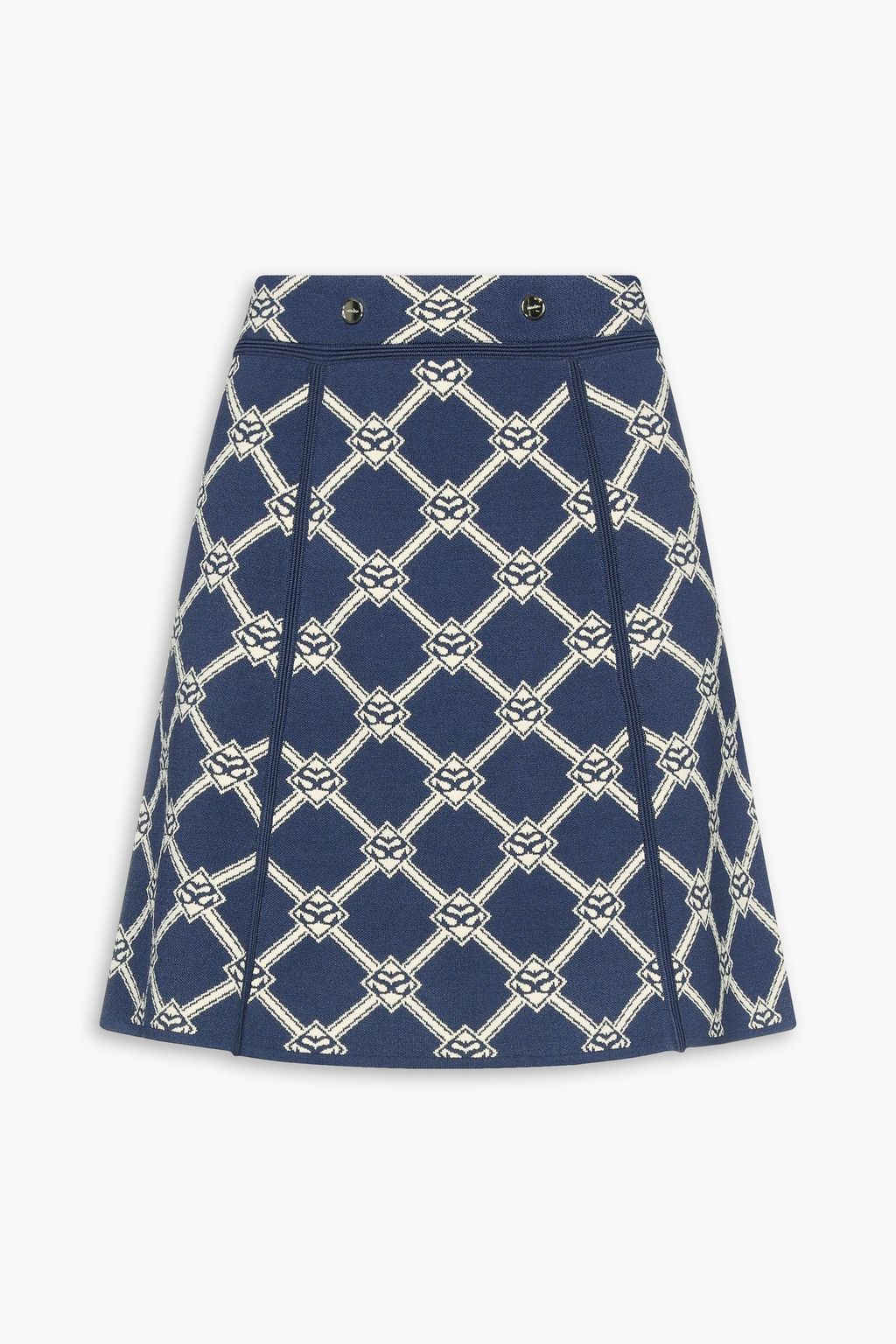 SANDRO Macha studded jacquard-knit mini skirt | Sale up to 70% off ...