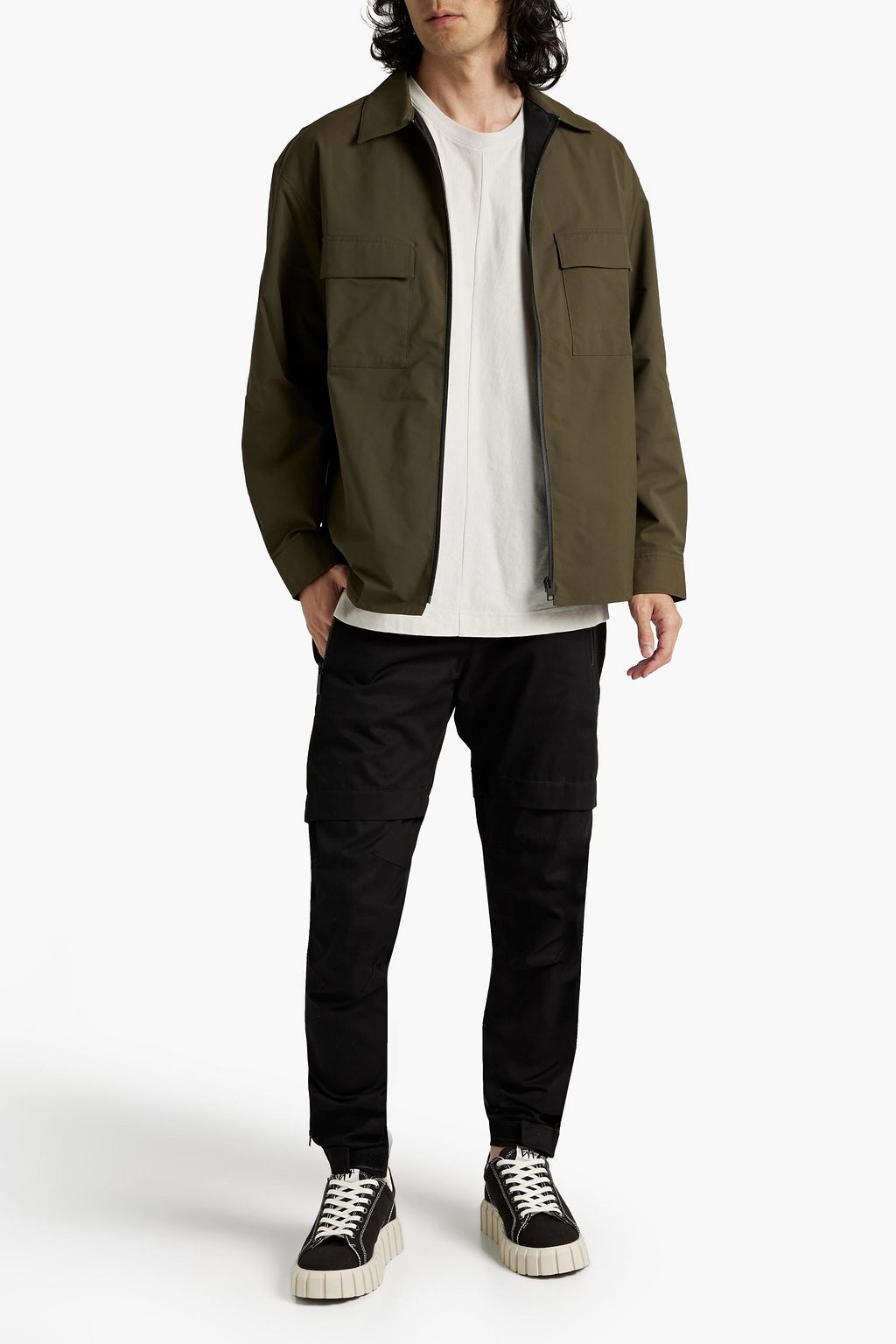FRAME Twill overshirt