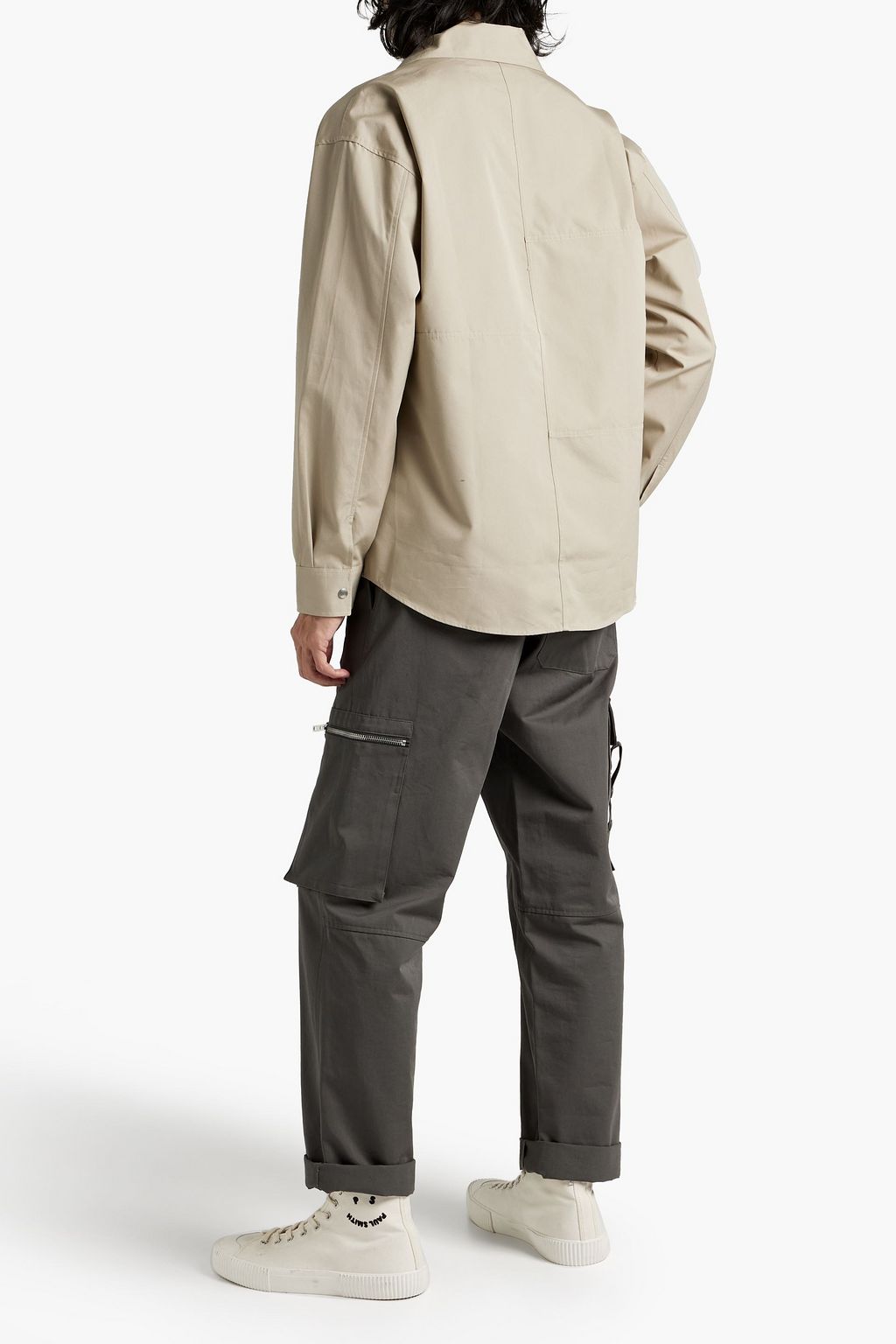 FRAME Cotton-sateen shirt