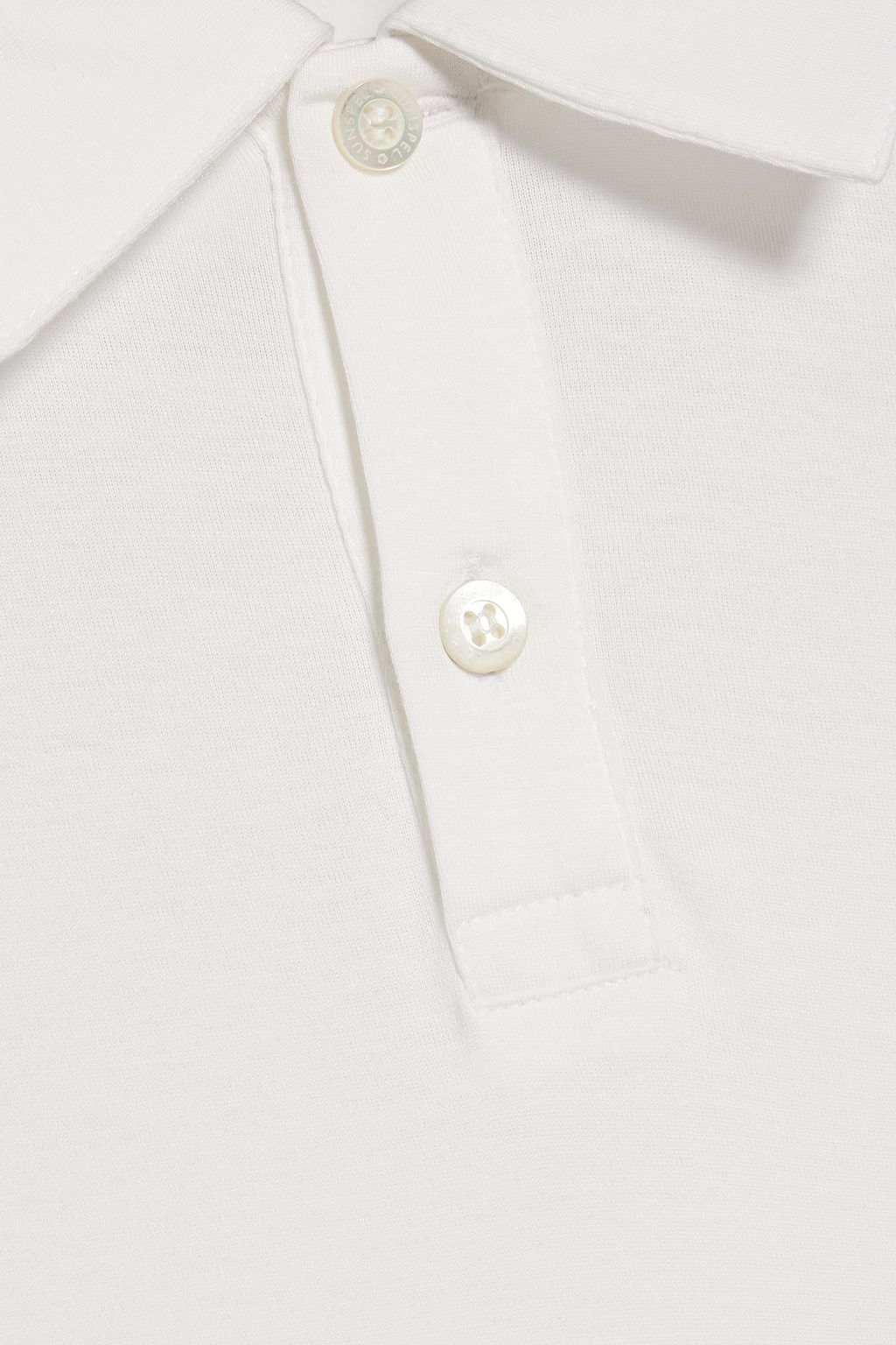SUNSPEL Cotton-jersey polo shirt