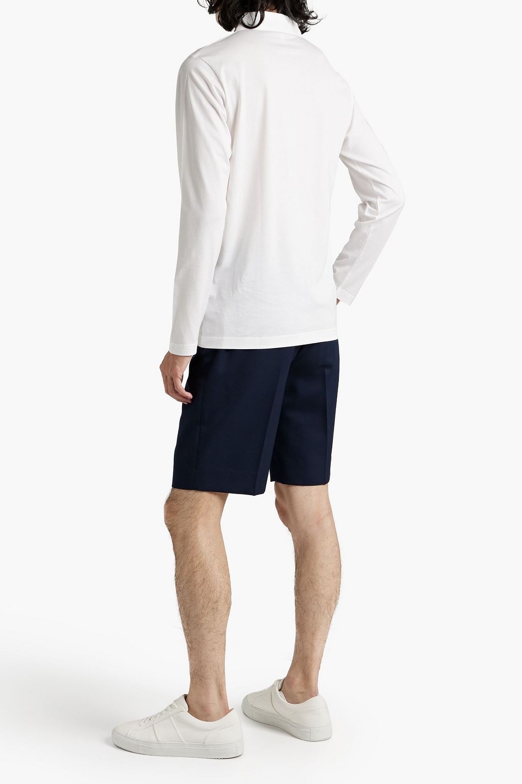 SUNSPEL Cotton-jersey polo shirt