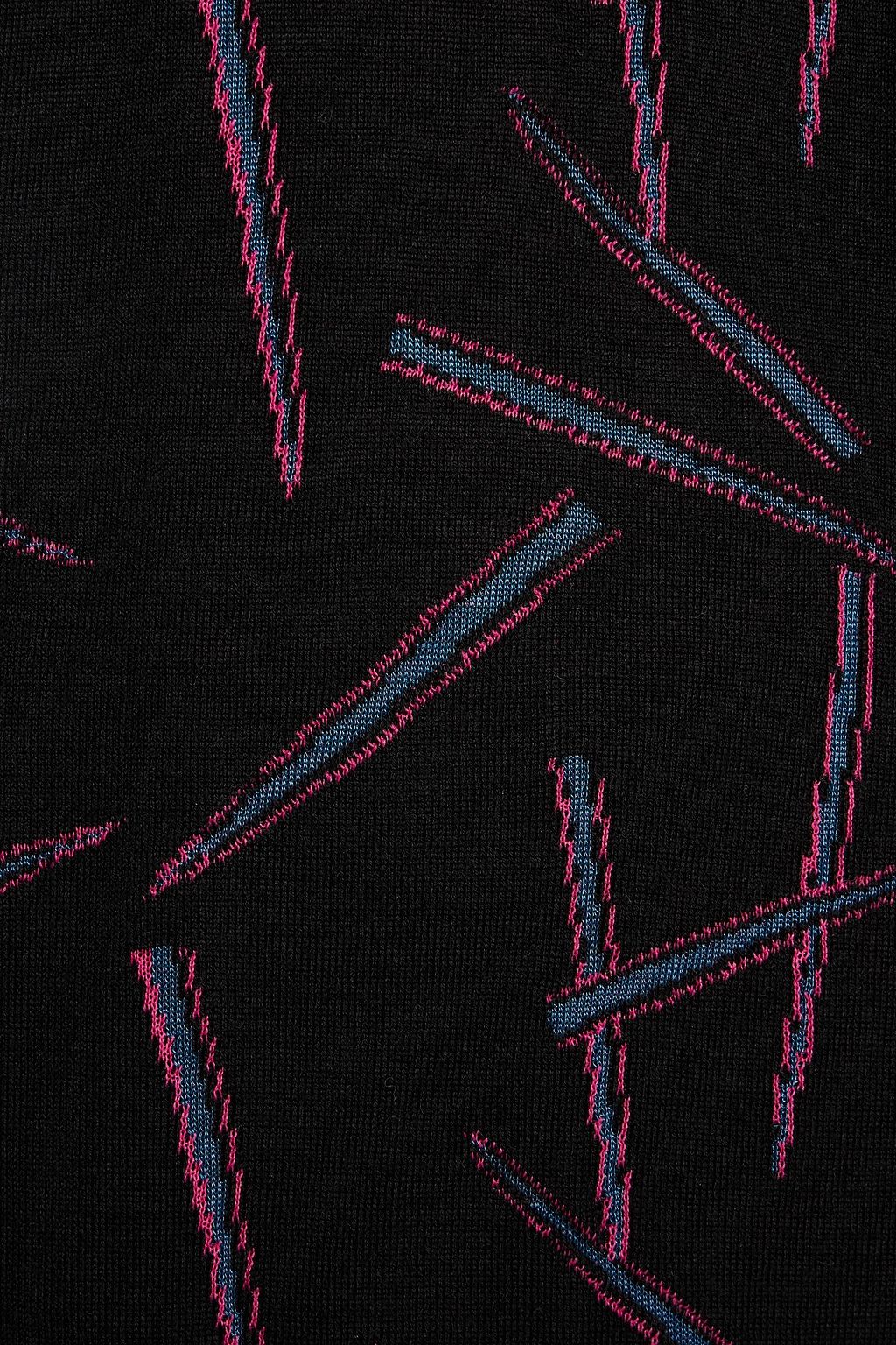 DIANE VON FURSTENBERG Amarrah jacquard-knit mini dress