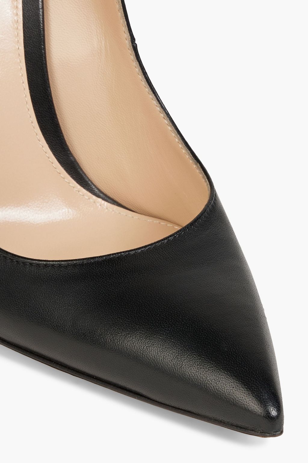 GIANVITO ROSSI Karen leather pumps