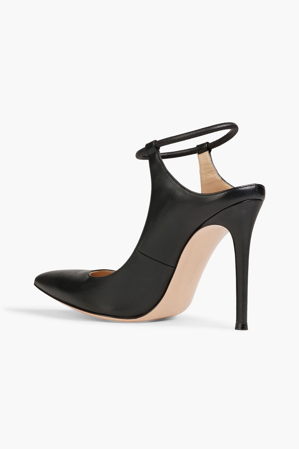 GIANVITO ROSSI Karen leather pumps