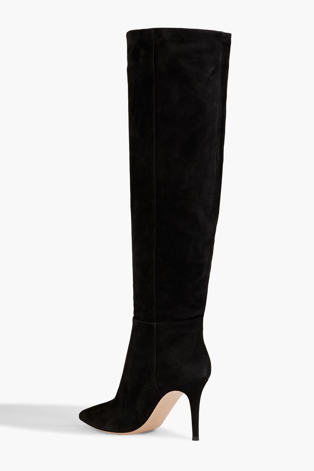 GIANVITO ROSSI Hazel embellished suede over-the-knee boots
