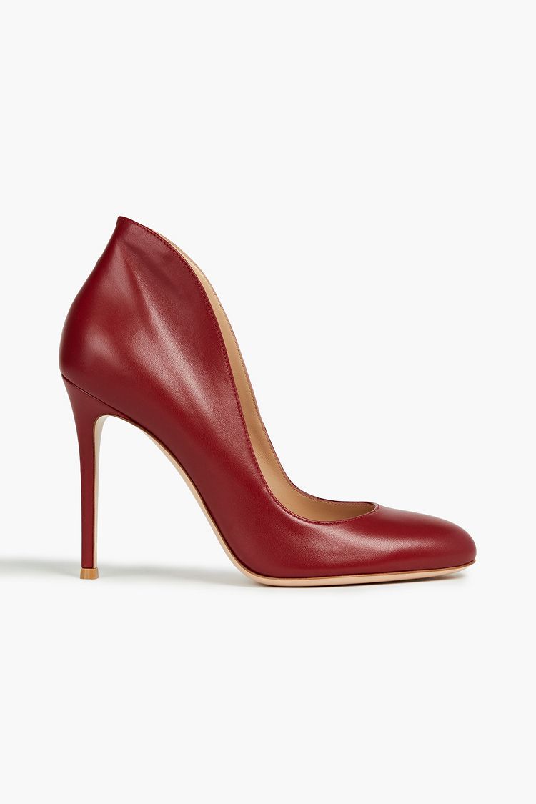 gianvito rossi leather pumps