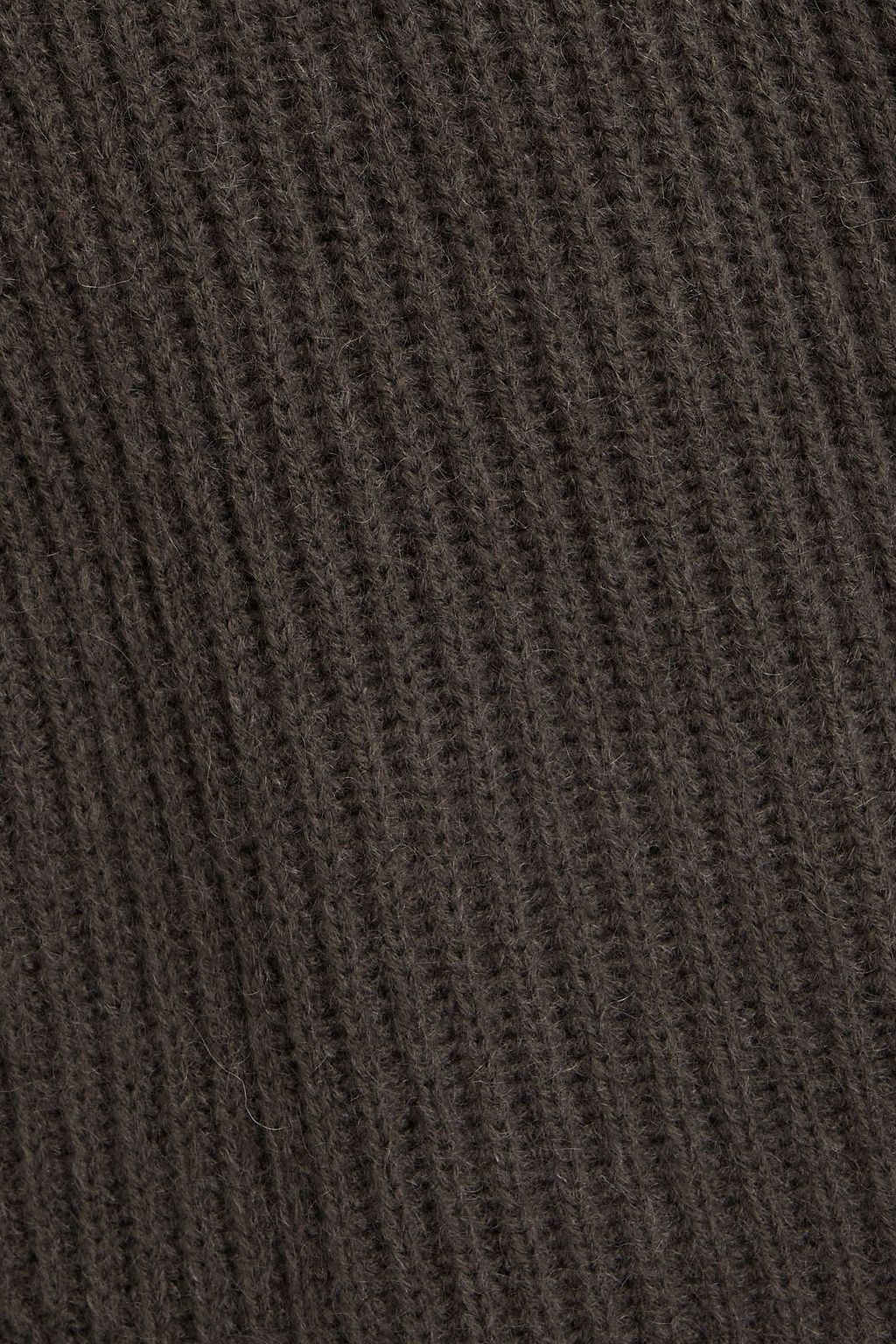 LUISA CERANO Asymmetric wool-blend sweater