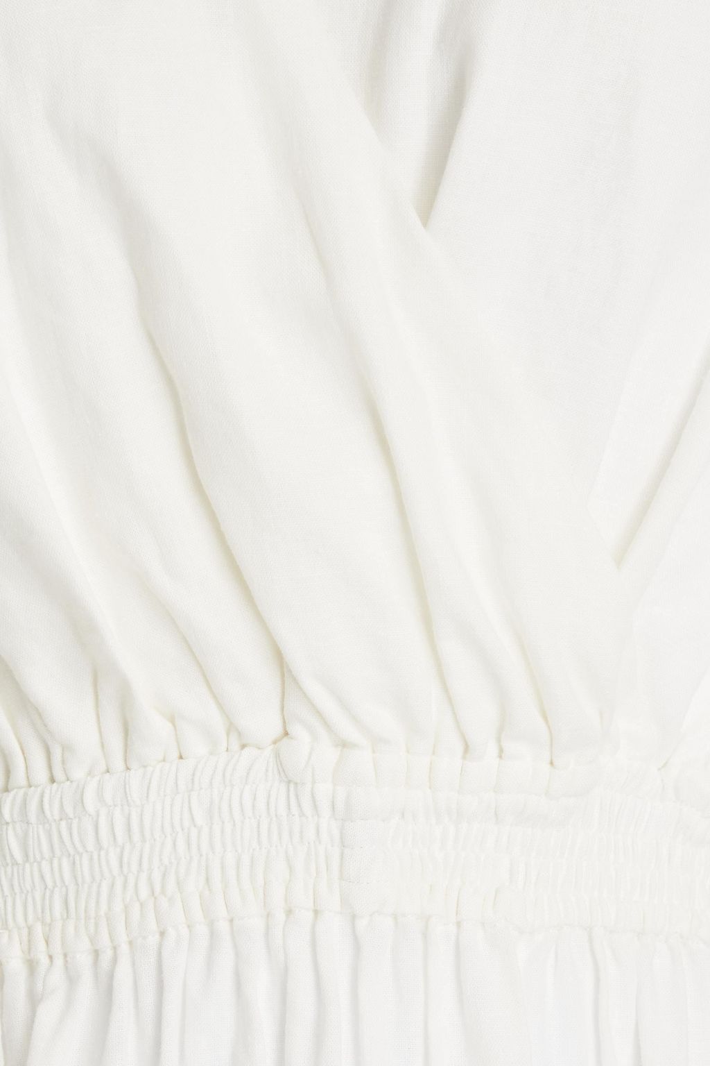 JETS AUSTRALIA BY JESSIKA ALLEN Bonita gathered linen-blend maxi dress