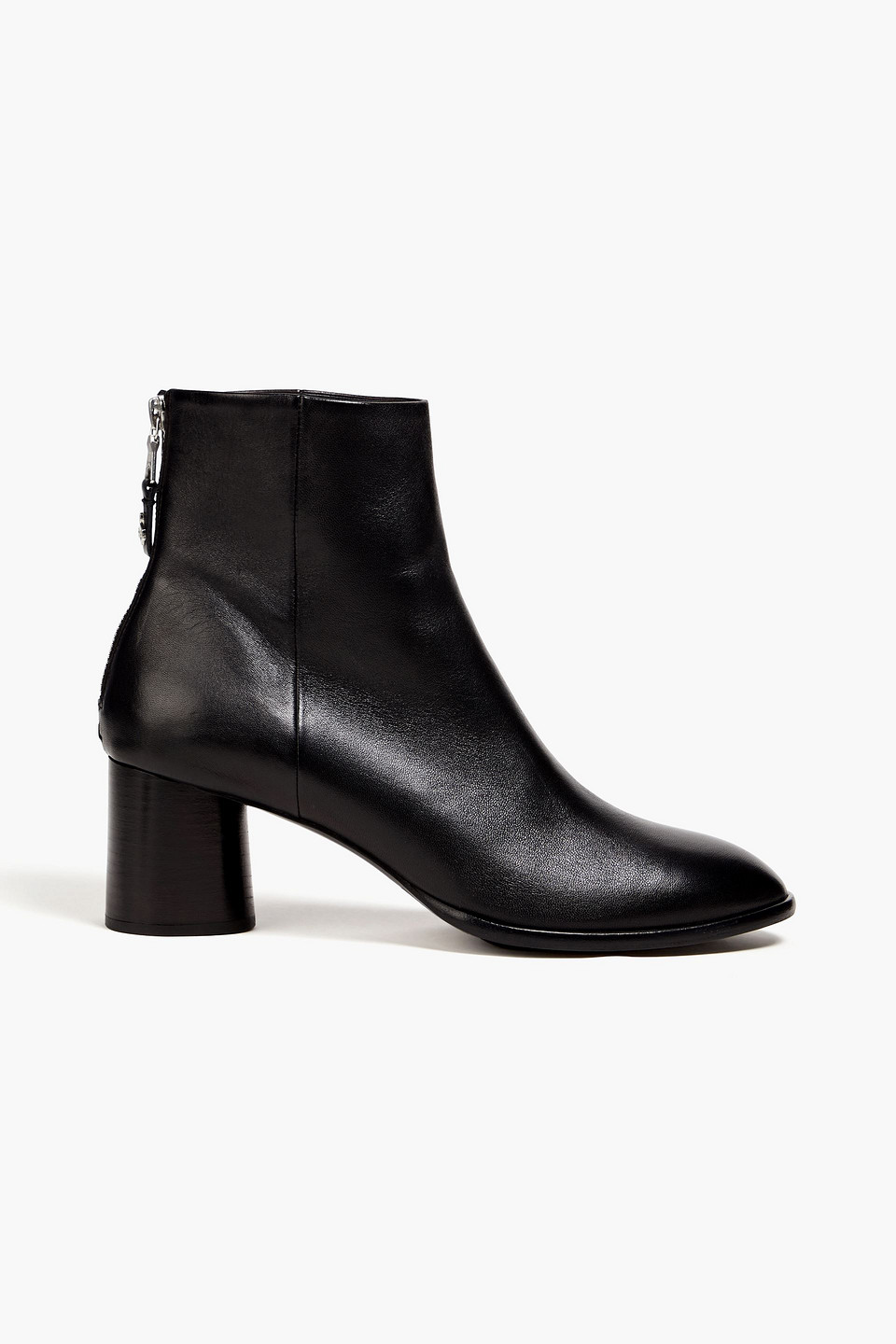 Rag & Bone Fleur Leather Ankle Boots In Black