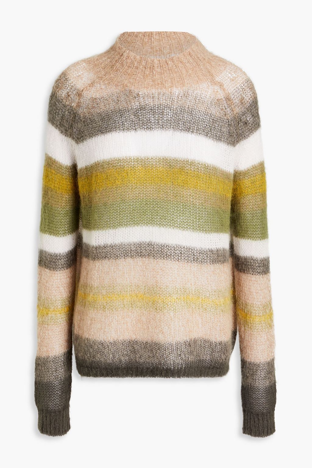 Luisa Cerano Women's Wool And Cashmere Blend Turtleneck Jumper In Silky Cream 128711 5935 Col 0107