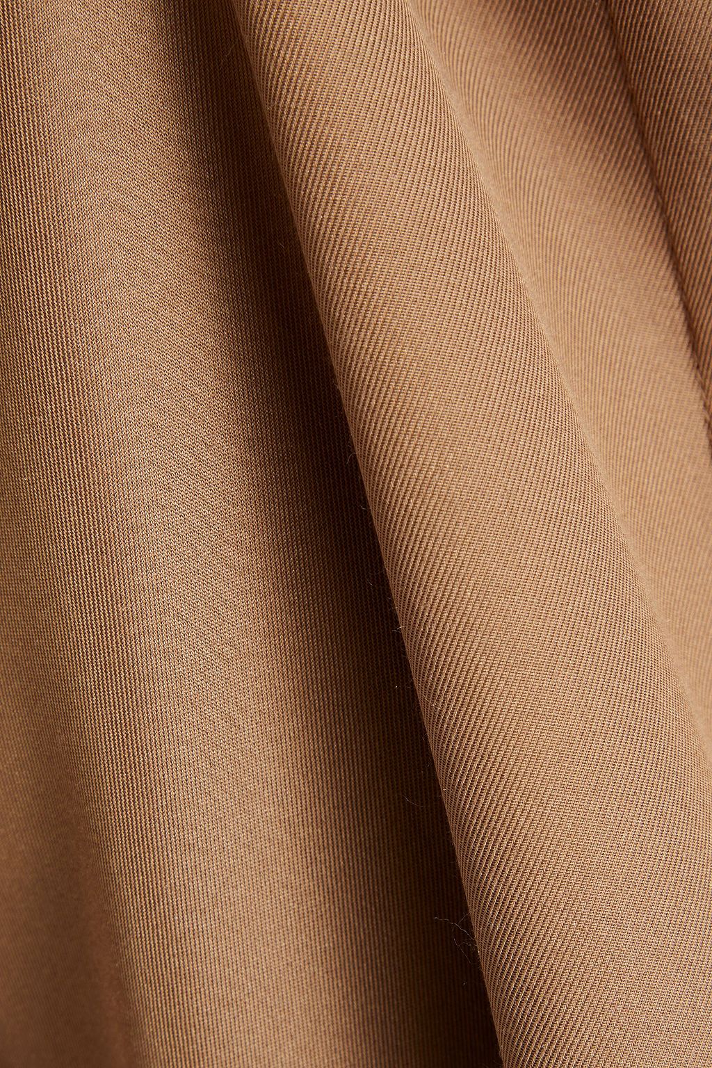 VINCE. Silk-blend twill shirt