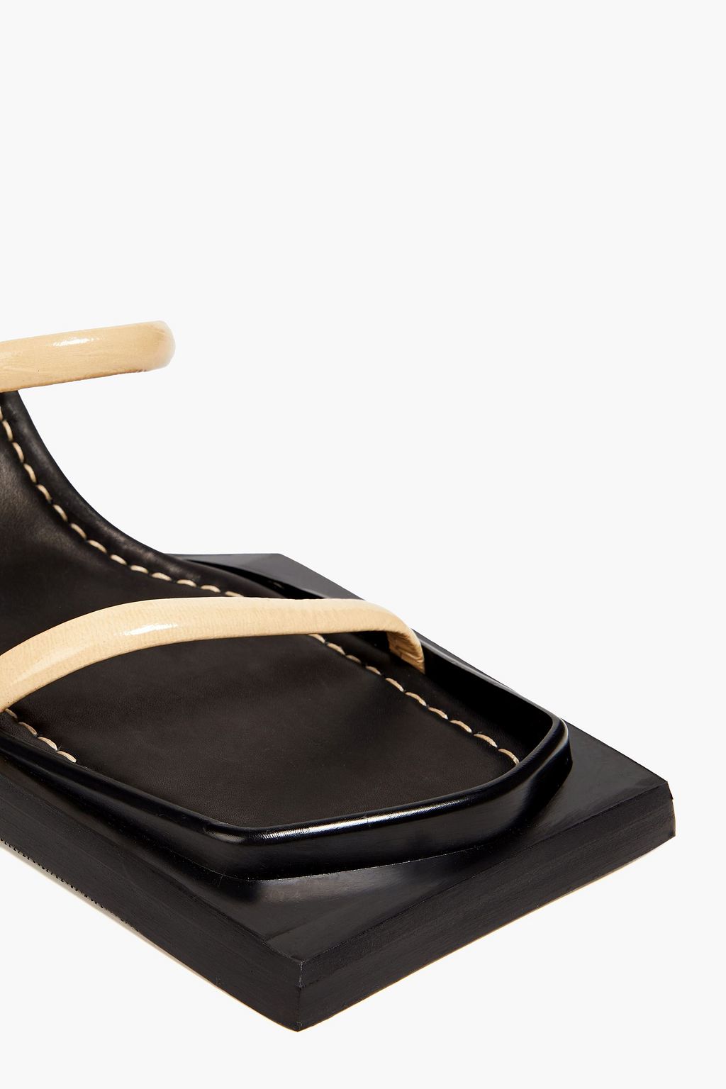 MIISTA Phillis patent-leather mules