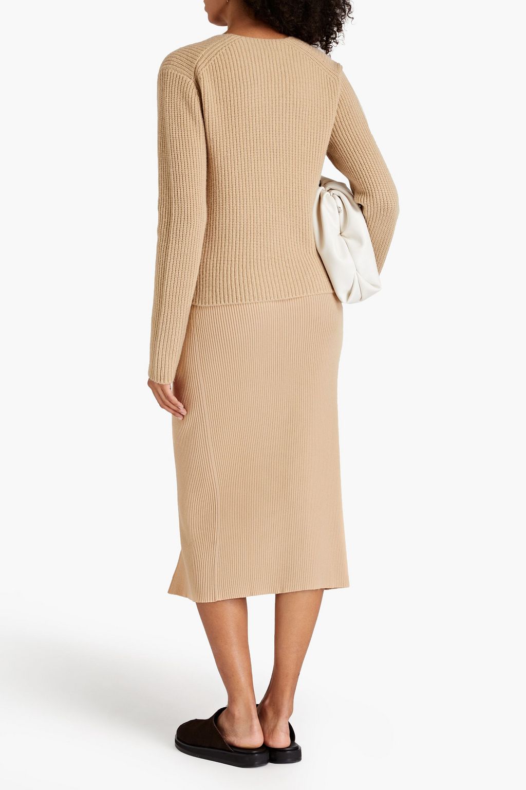 VINCE. Ribbed cashmere cardigan