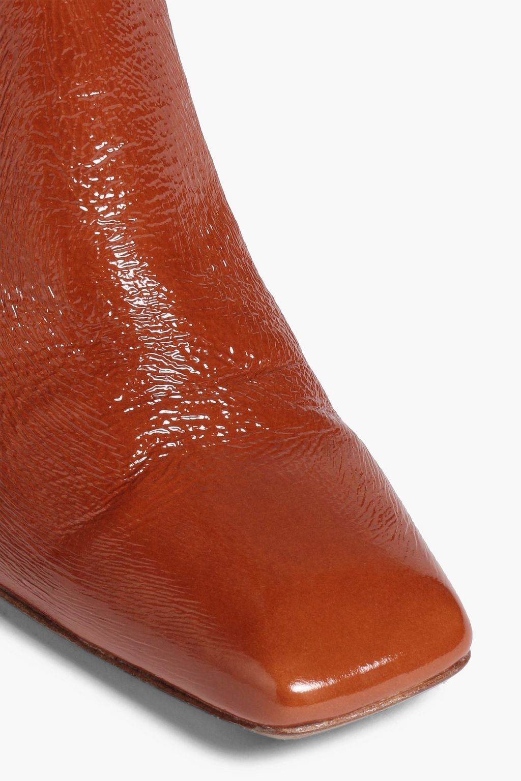 MIISTA Finola cracked patentleather boots THE