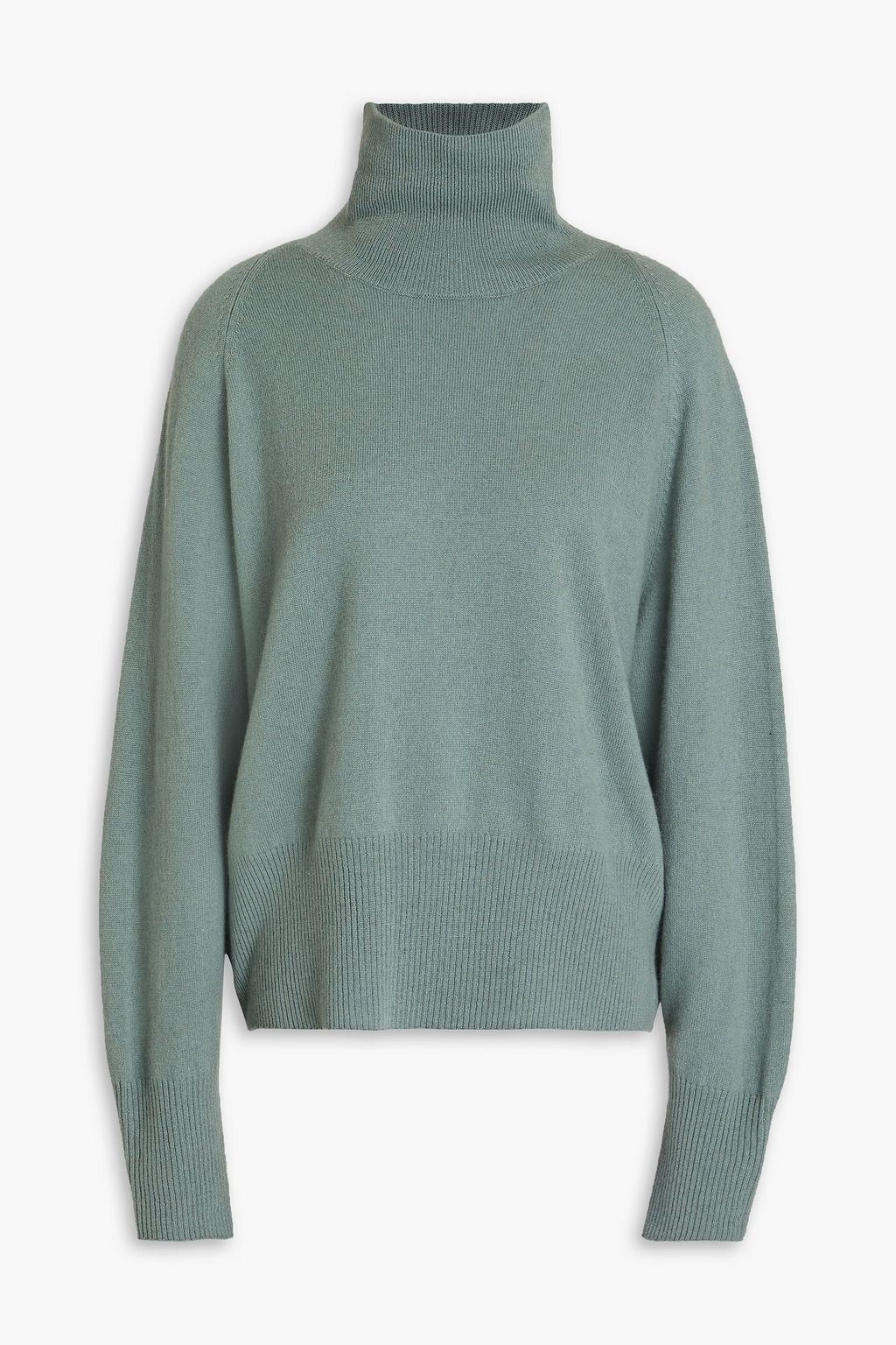 VINCE. Wool and cashmere-blend turtleneck sweater | THE OUTNET