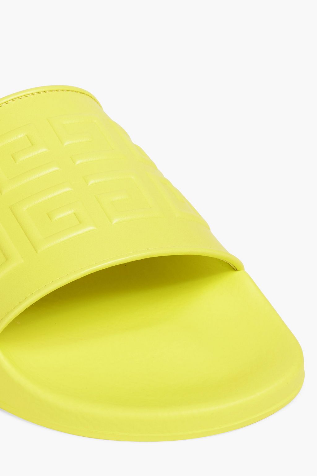 GIVENCHY 4G embossed rubber slides