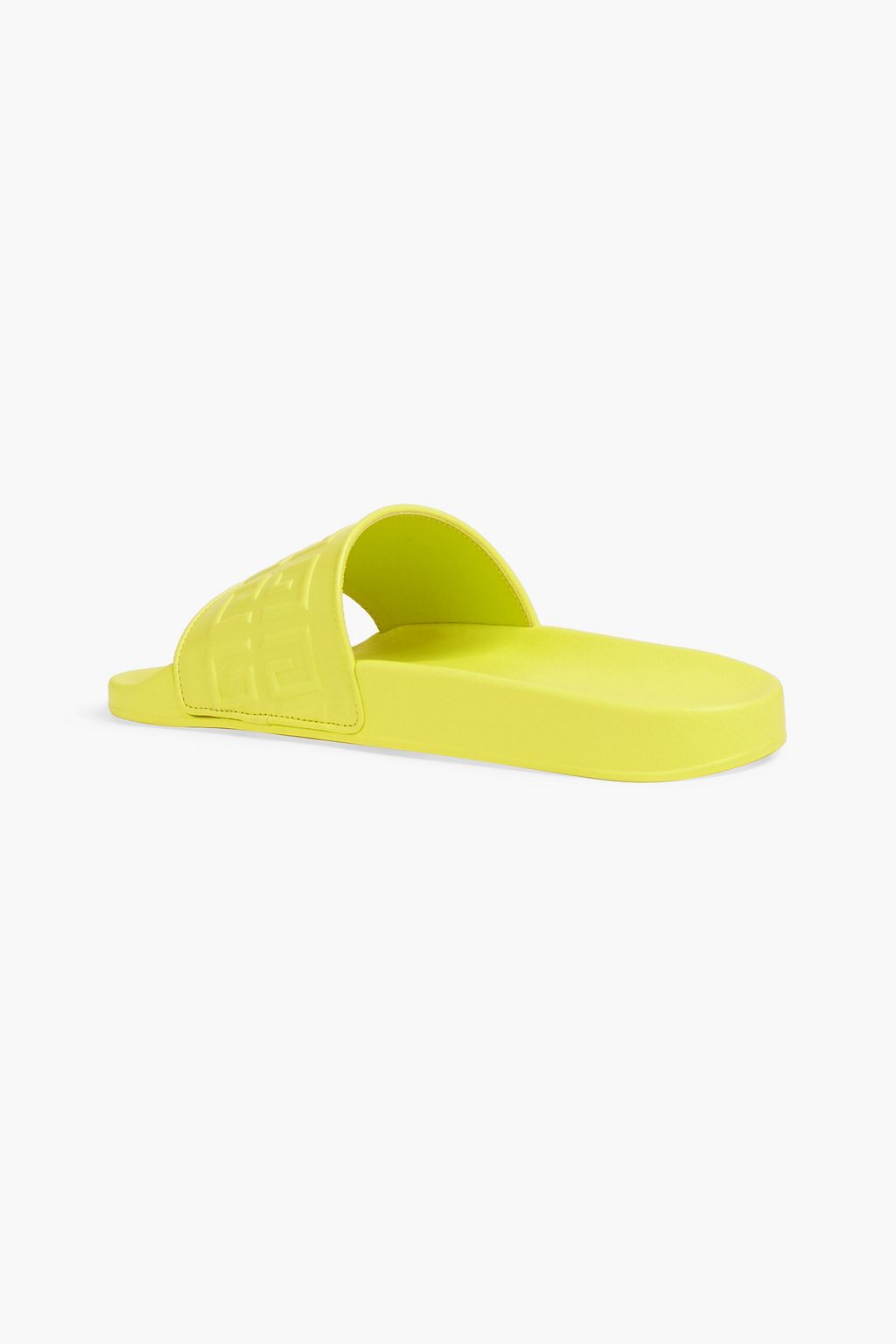 GIVENCHY 4G embossed rubber slides