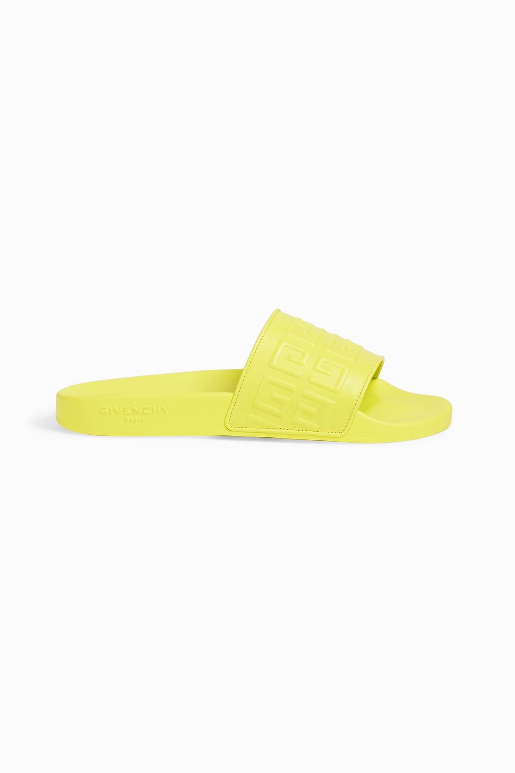 Neon givenchy slides hot sale