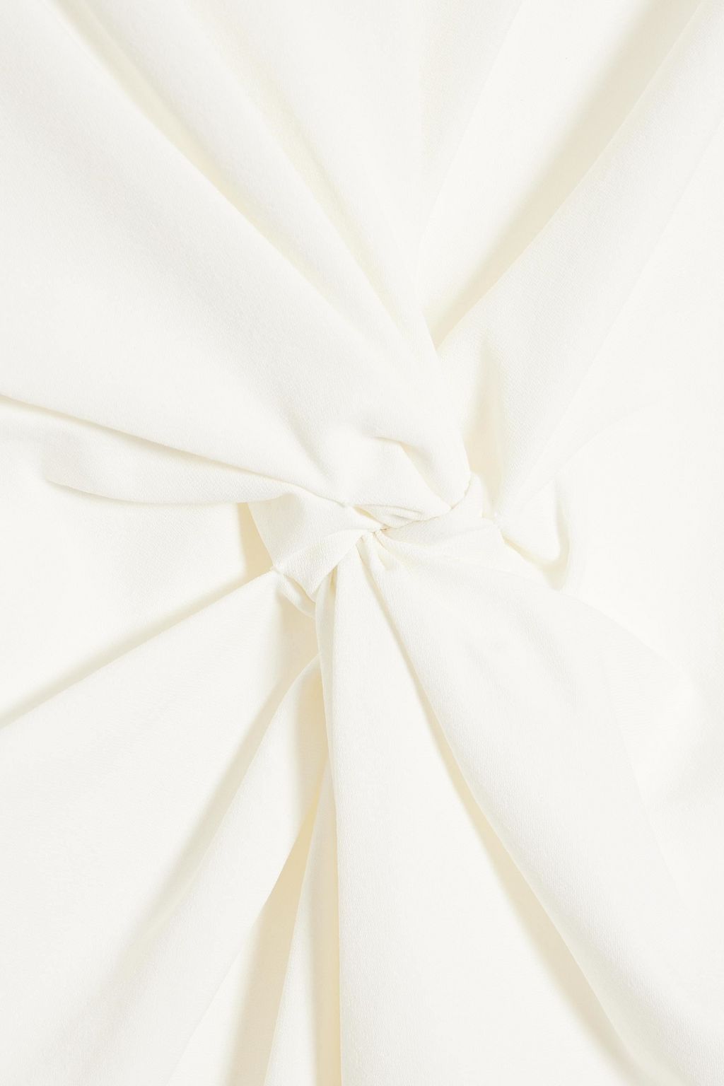CINQ À SEPT Andrea twisted crepe mini dress