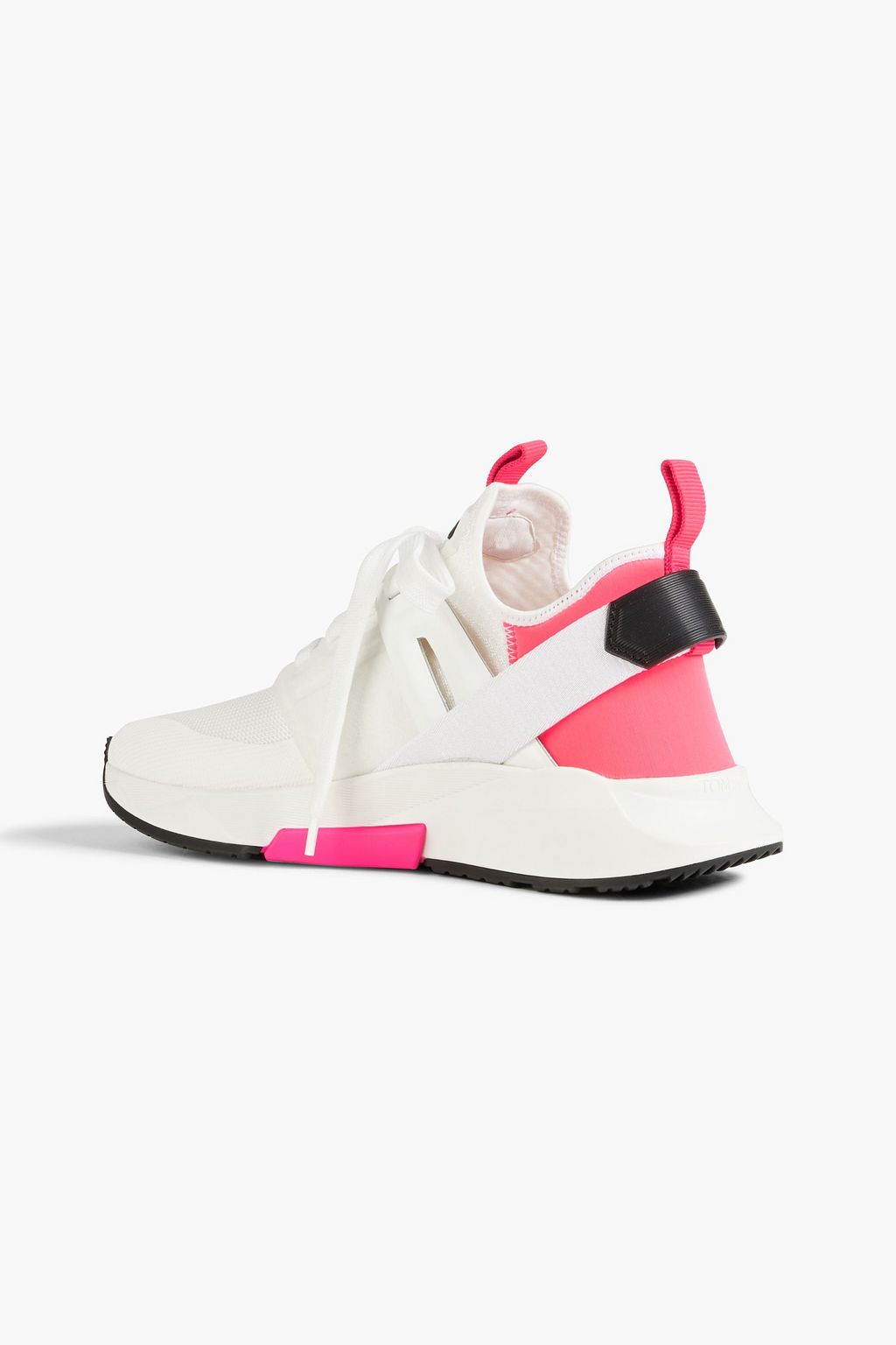 TOM FORD Jago mesh and neoprene sneakers