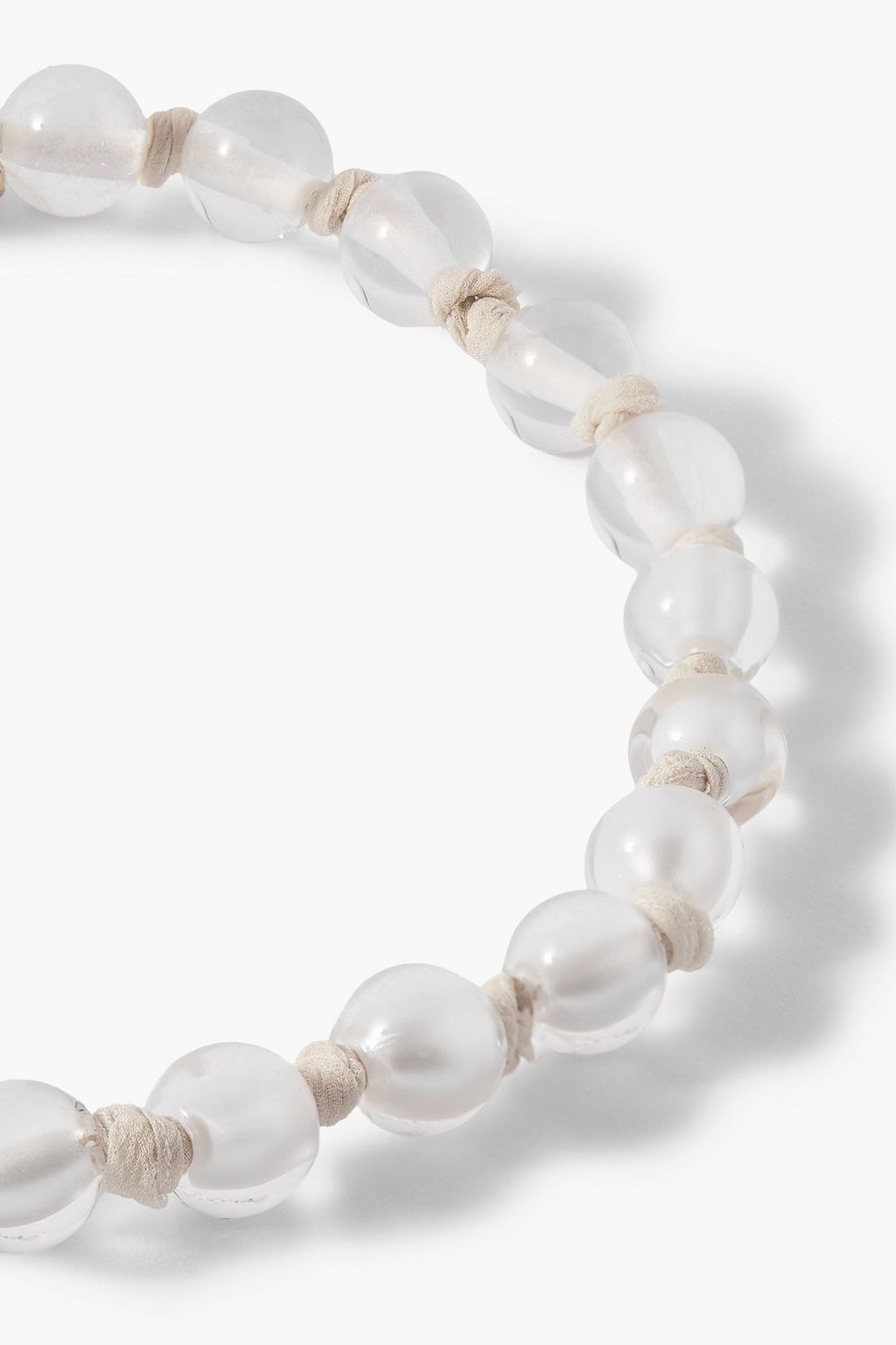 CHLOÉ Darcey chiffon beaded necklace
