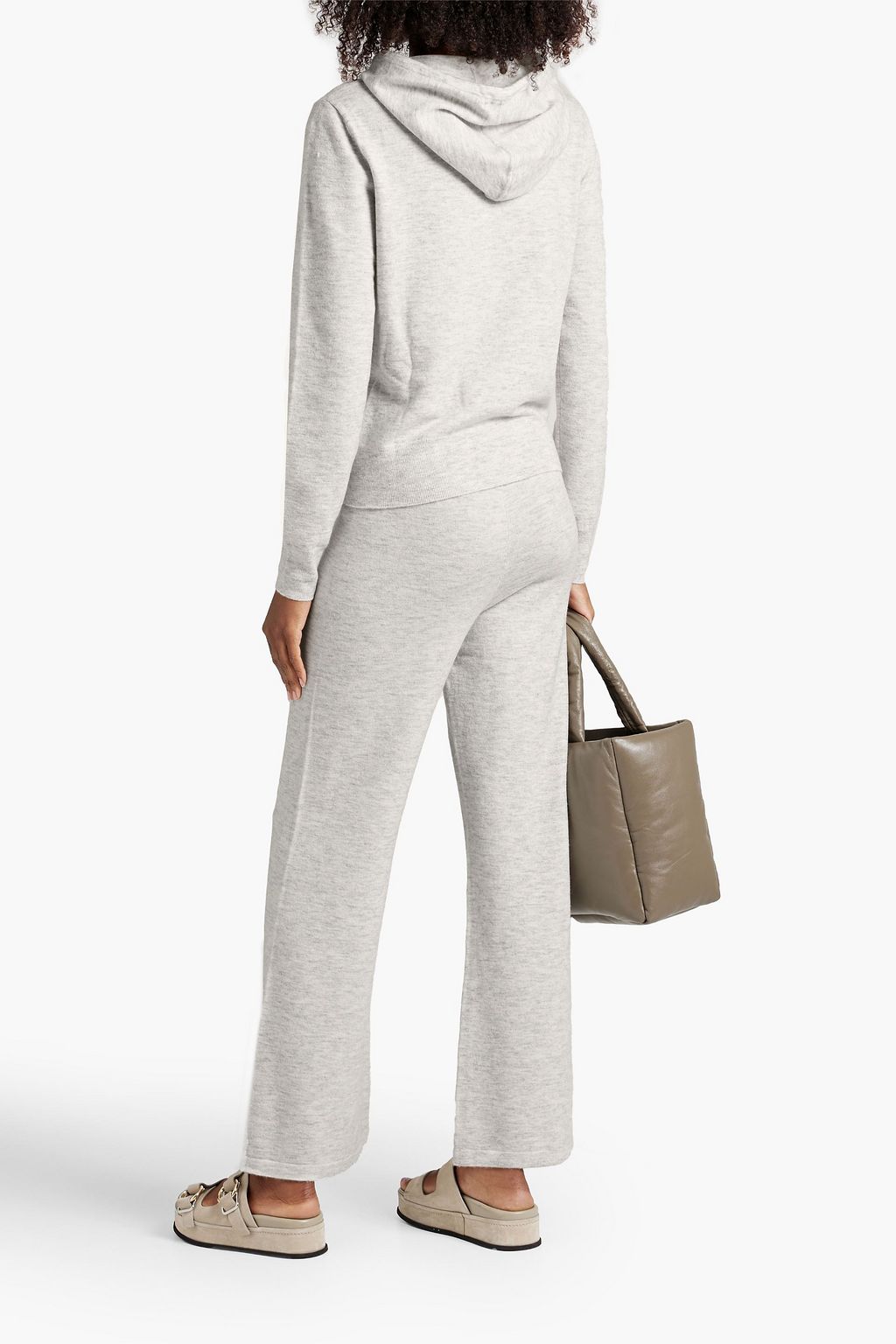 JOSEPH Cosy knitted hoodie