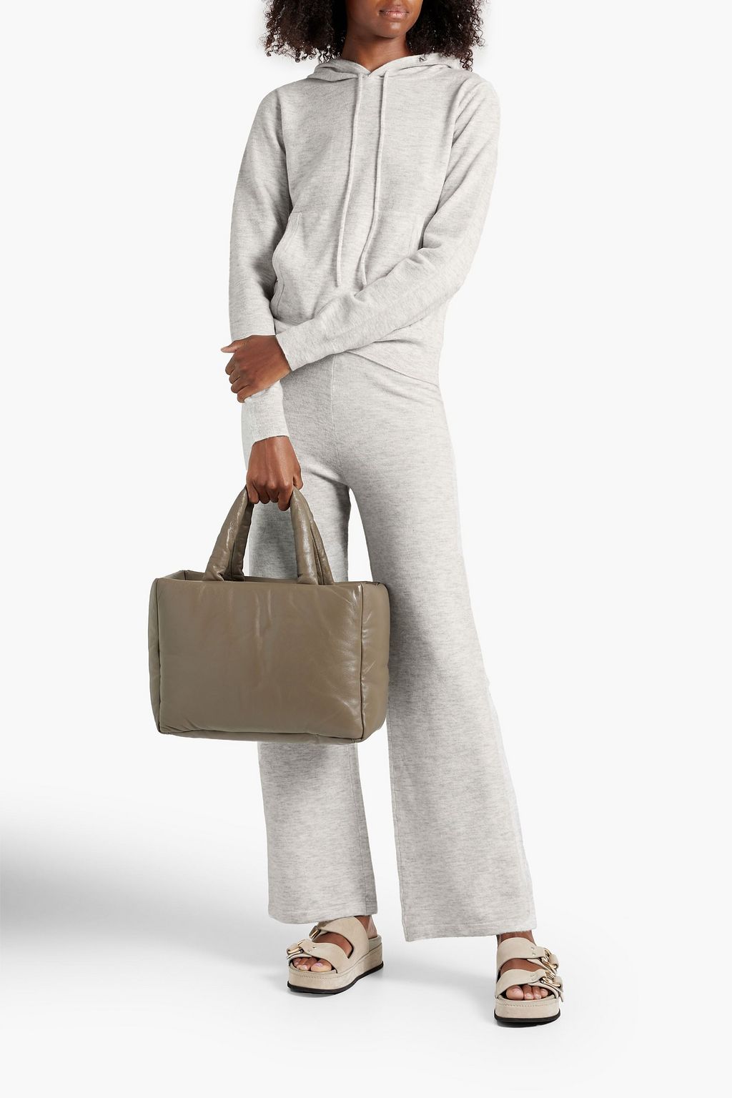 JOSEPH Cosy knitted hoodie
