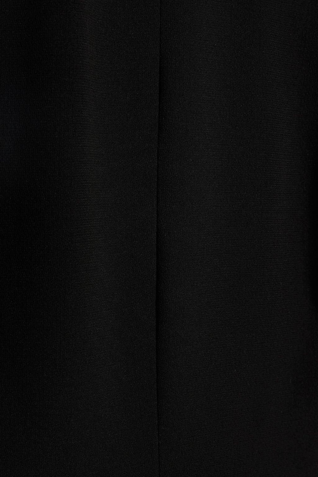 CINQ À SEPT Melba cutout crepe halterneck gown
