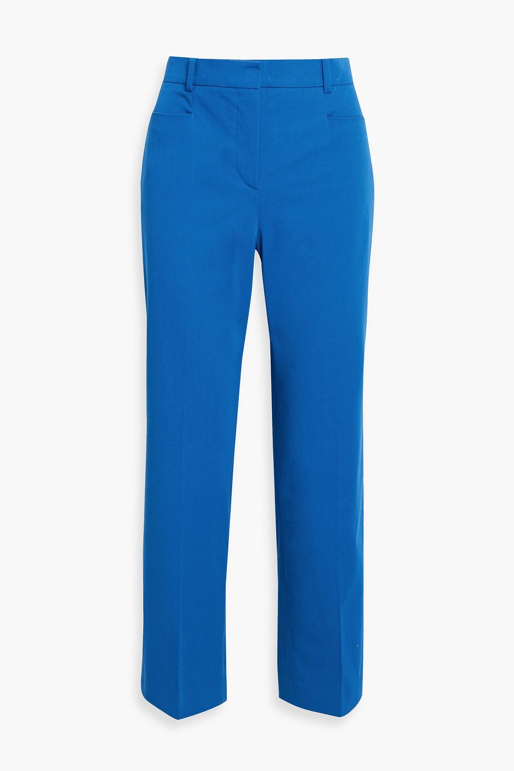 JOSEPH Sloe stretch-cotton twill straight-leg pants