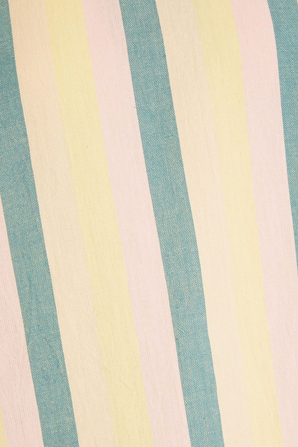SUMMERY COPENHAGEN 스트라이프 코튼 자카드 탑